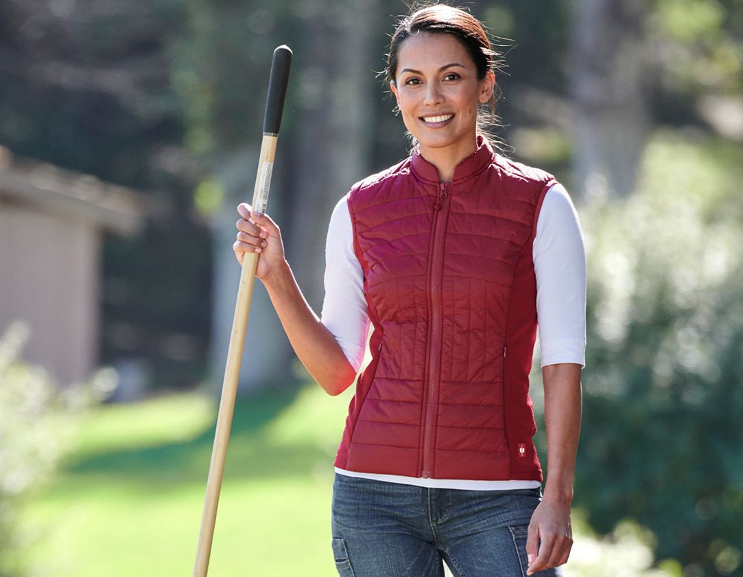 e.s. Funktions Steppweste thermo stretch, Damen