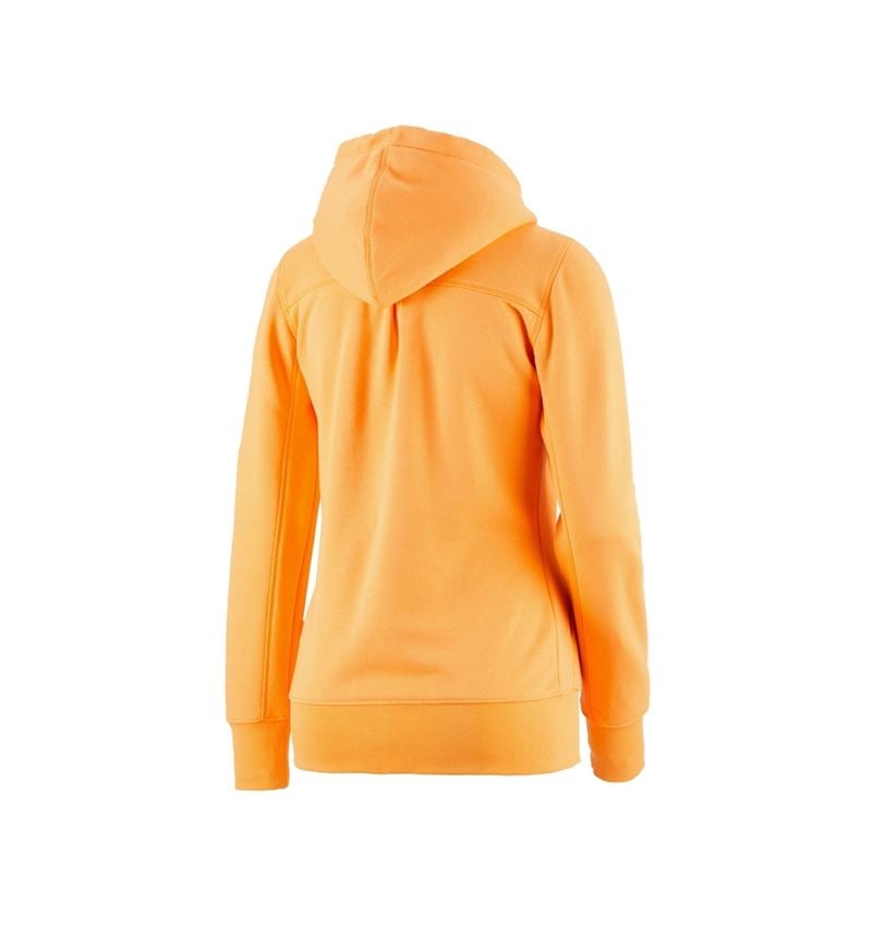 e.s. Hoody-Sweatjacke poly cotton, Damen