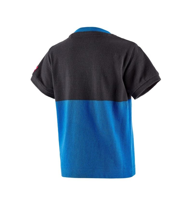 e.s. Piqué-Shirt colourblock, Kinder