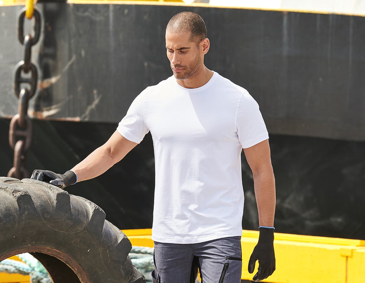 e.s. T-Shirt cotton stretch