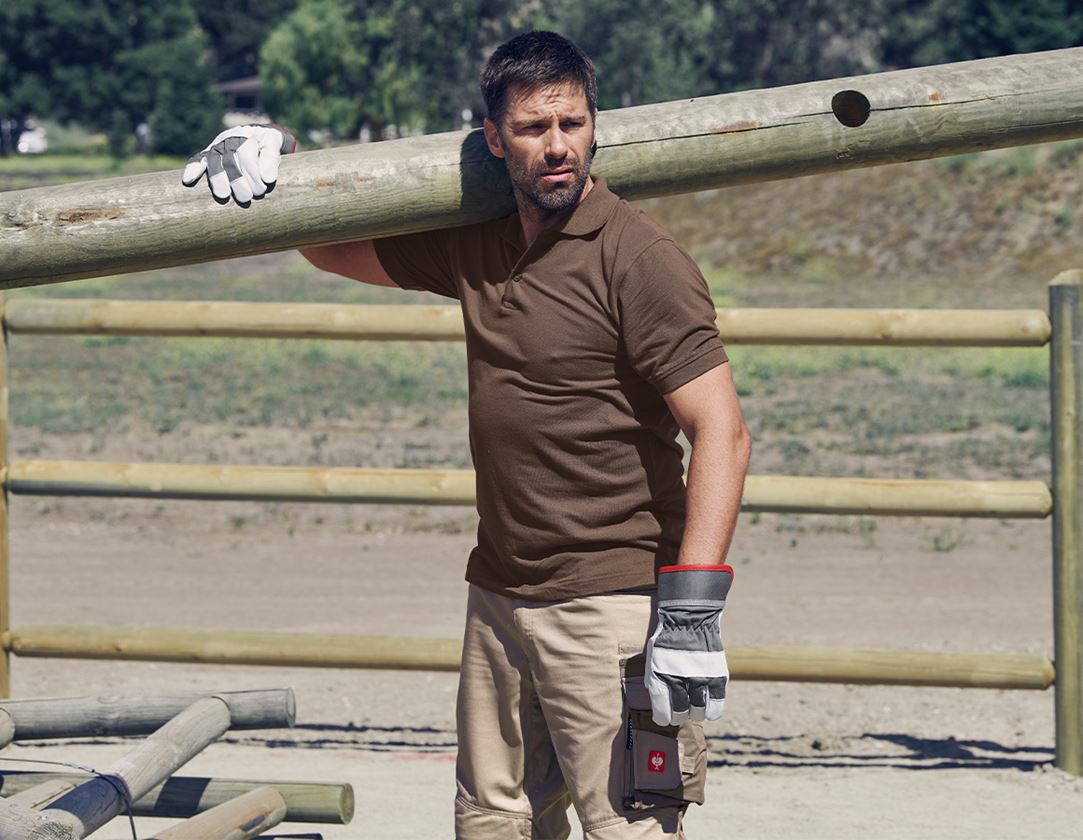 e.s. Polo-Shirt cotton