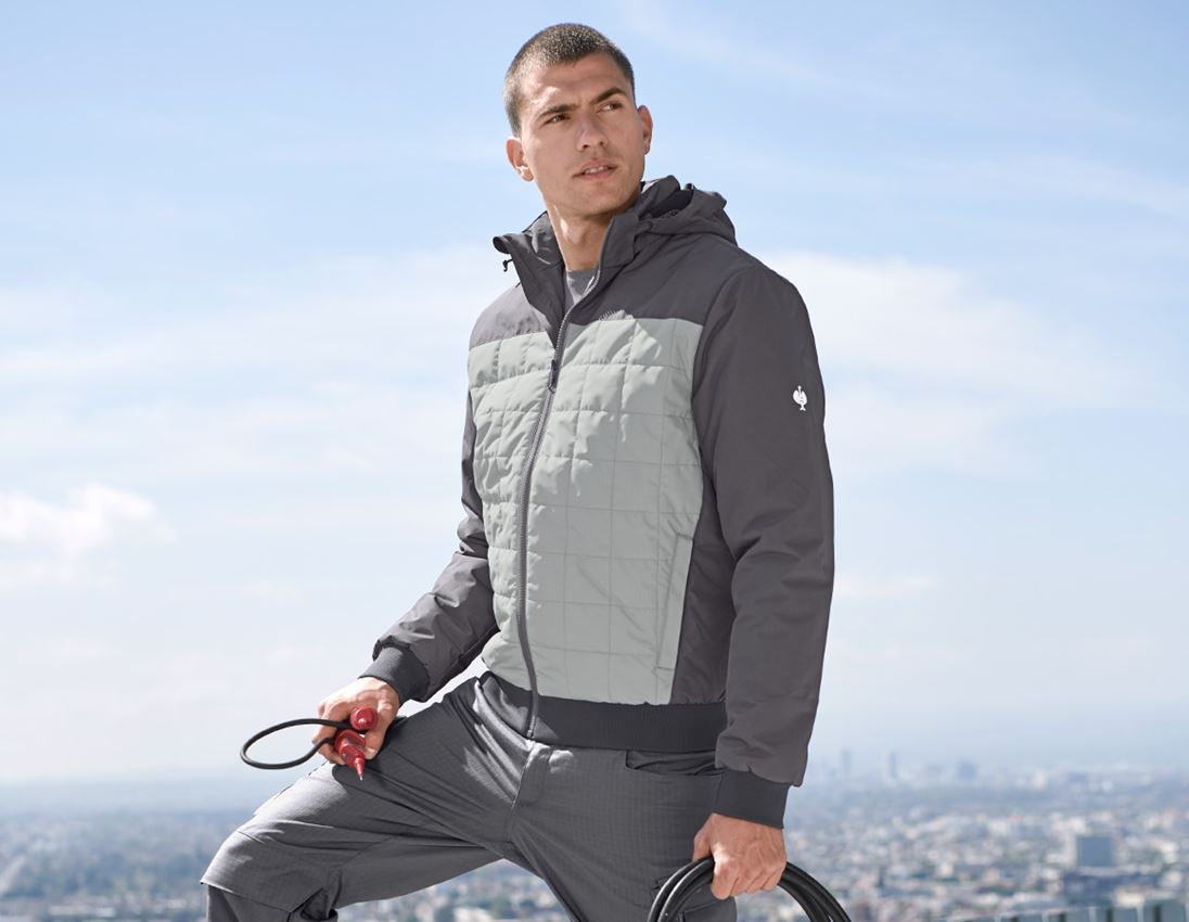 Kapuzen-Pilotenjacke e.s.concrete