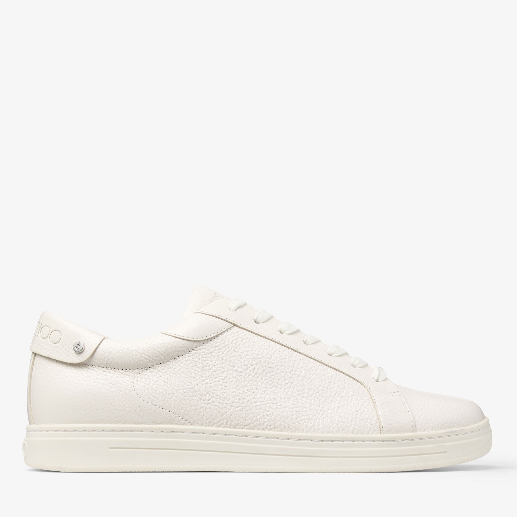 Rome M Latte Leather Trainers