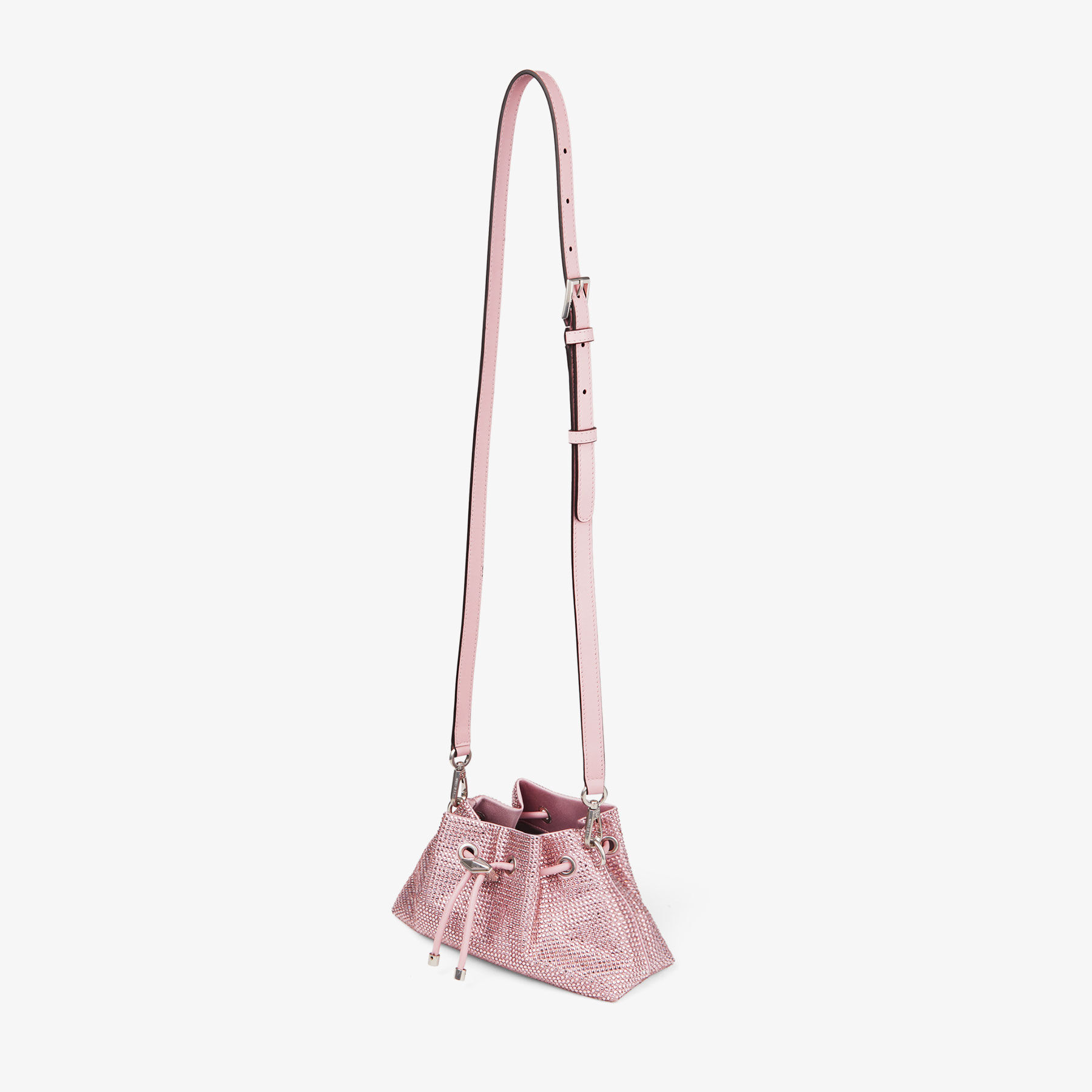 Cinch S Rose Satin Crystal Bag