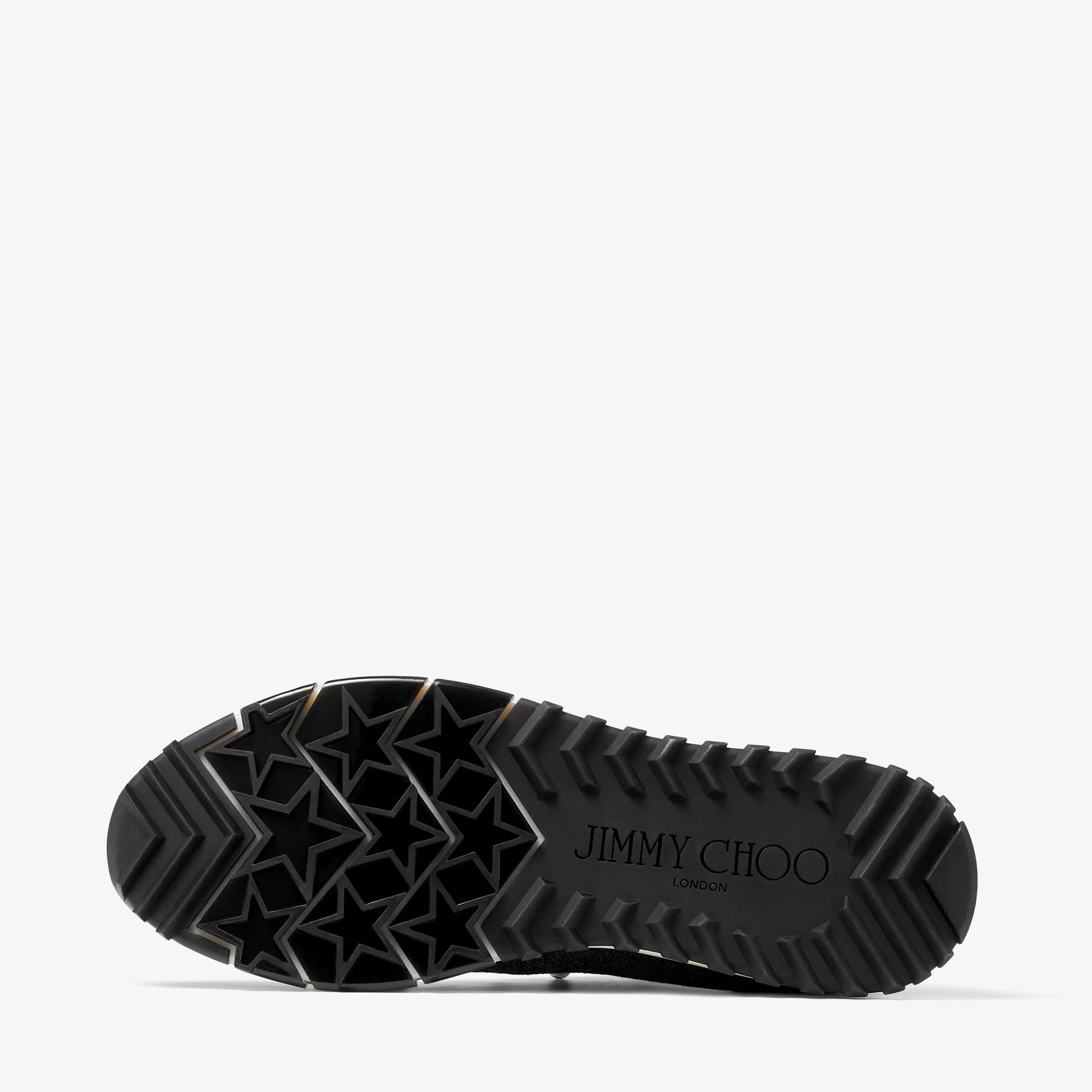 Veles Black Cashmere Knit Trainers