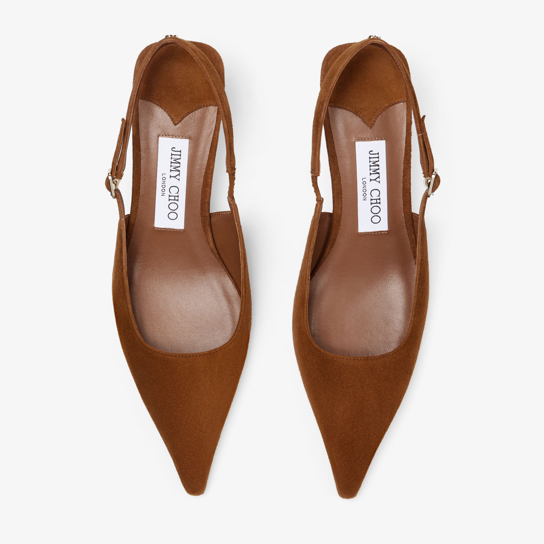 Amel 50 Tan/Tortoise Suede Pumps