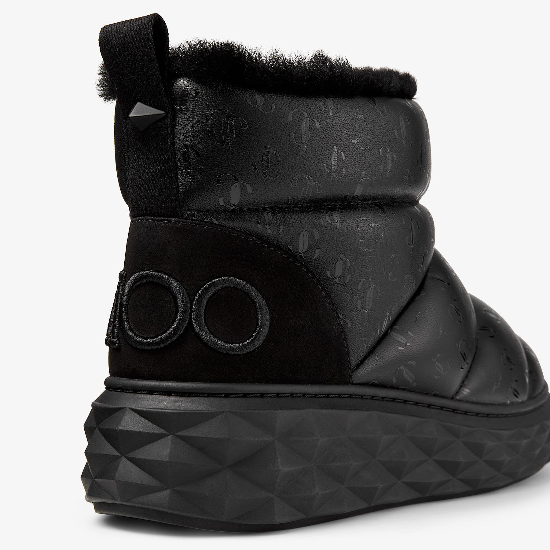 Xan Black Nappa Leather Boots