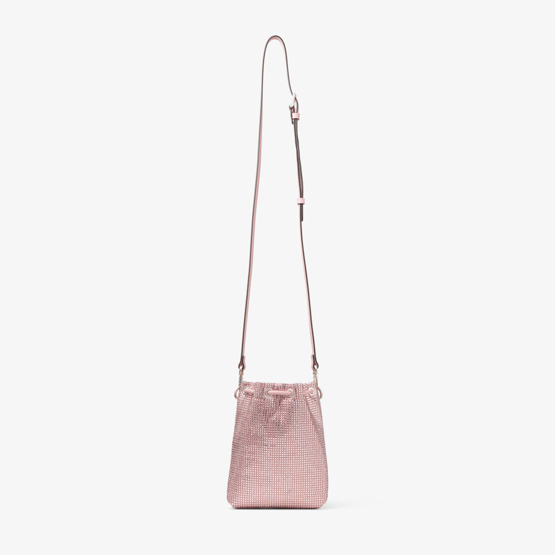 Cinch Mini Rose Satin Crystal Mini Bag