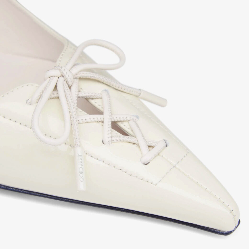 Scarlett 50 Latte Naplak Leather Pumps