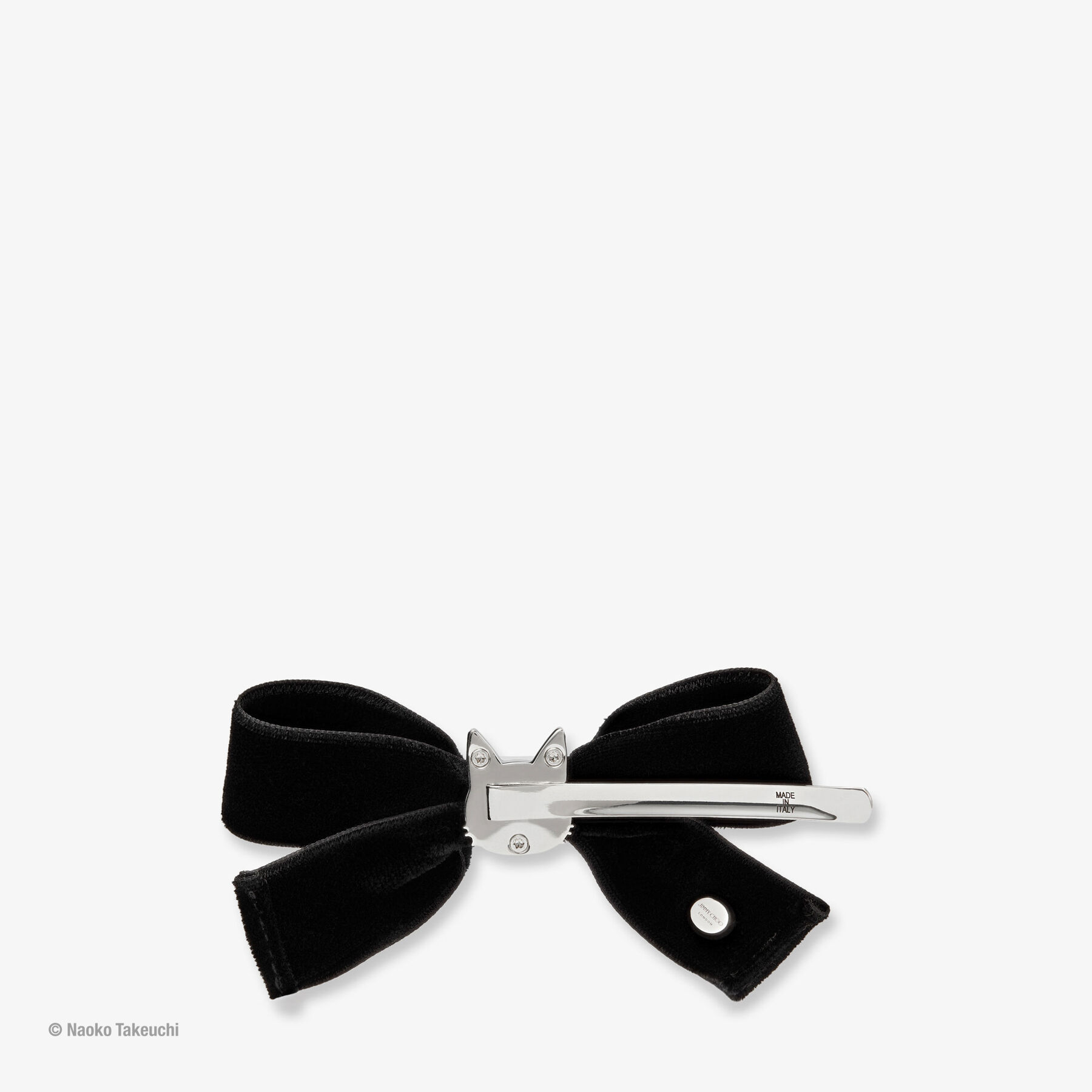 Luna Hair Slide Black Velvet Luna Hair Slide