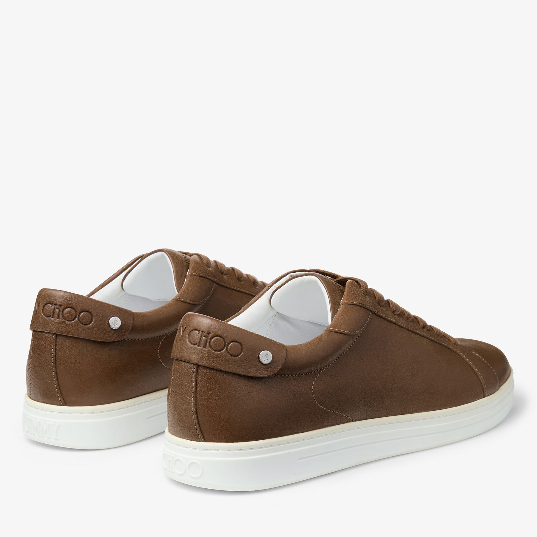 Rome M Oak Leather Trainers
