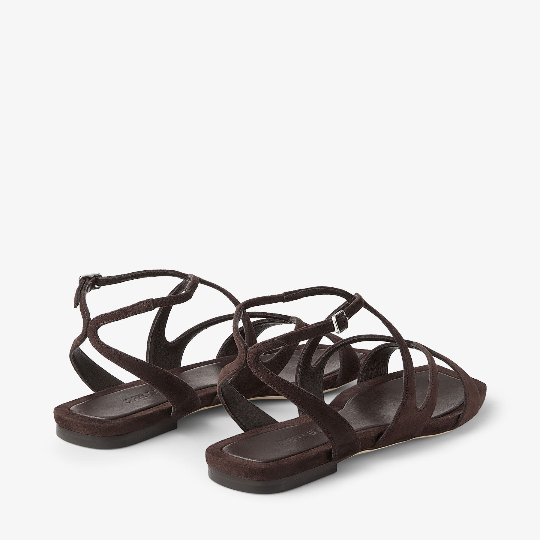 Ayla Flat Chocolate Suede Flats