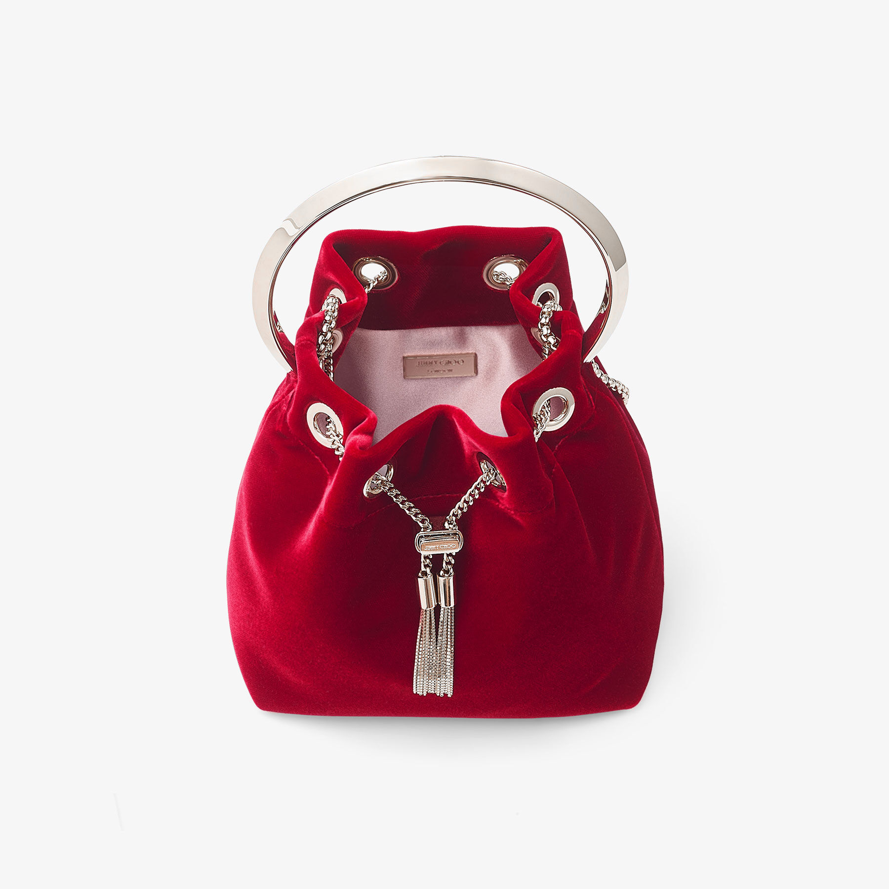 Bon Bon Ruby Red Velvet Bag