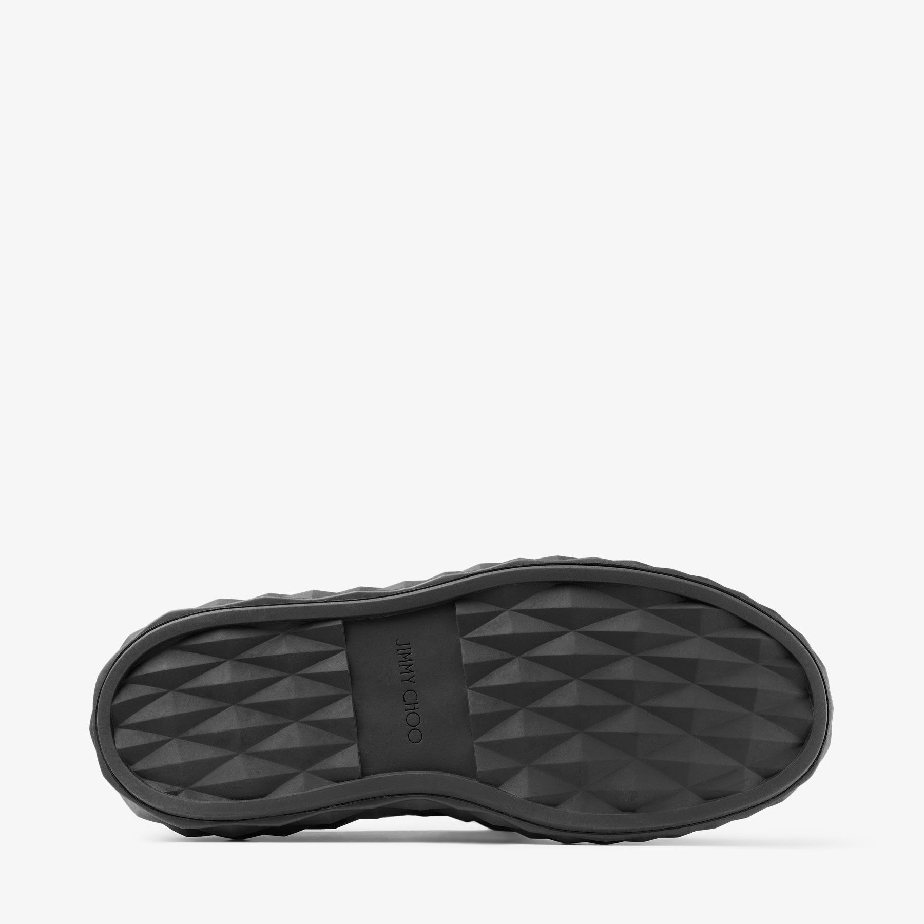 Diamond Light Maxi F Black Nappa Leather Trainers