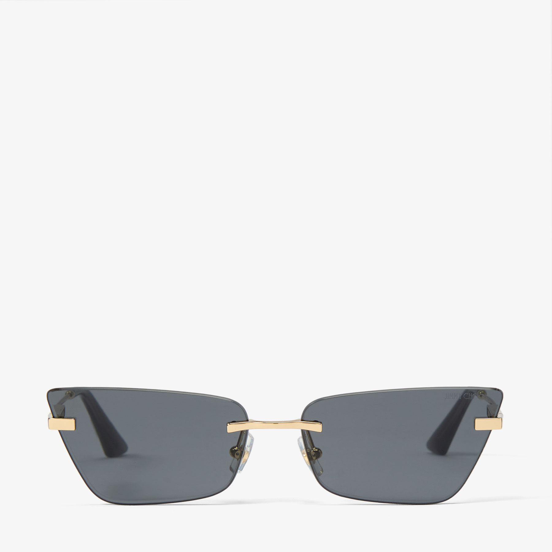 Soraya Pale Gold Cat Eye Sunglasses