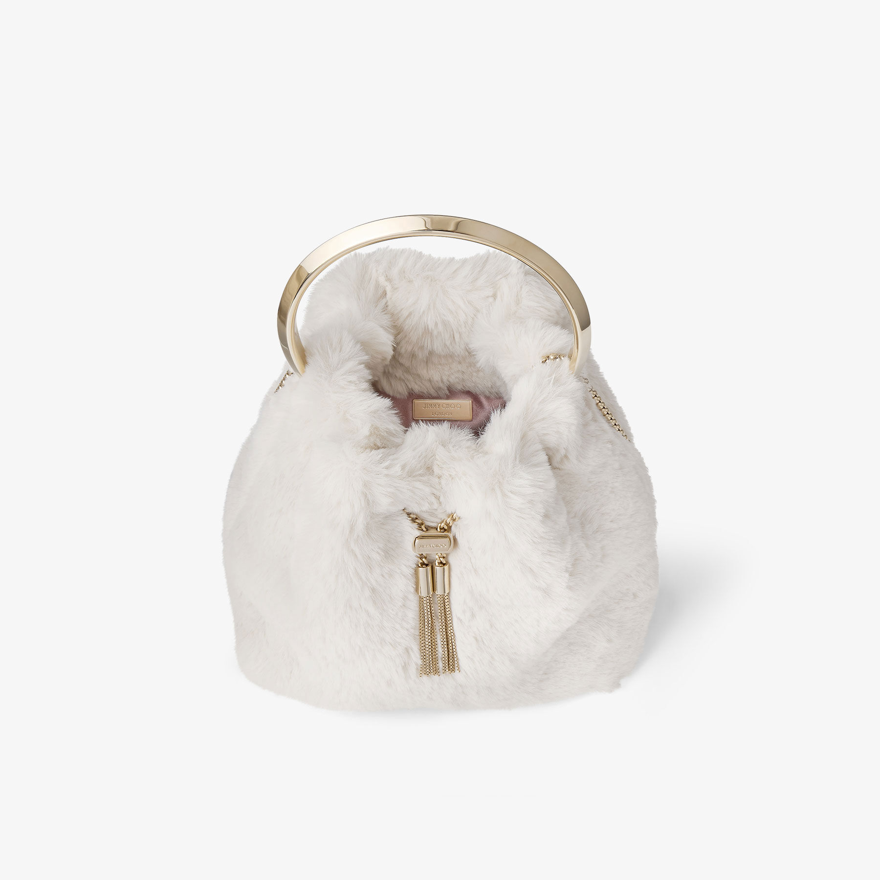 Bon Bon Latte Faux Fur Mini Bag