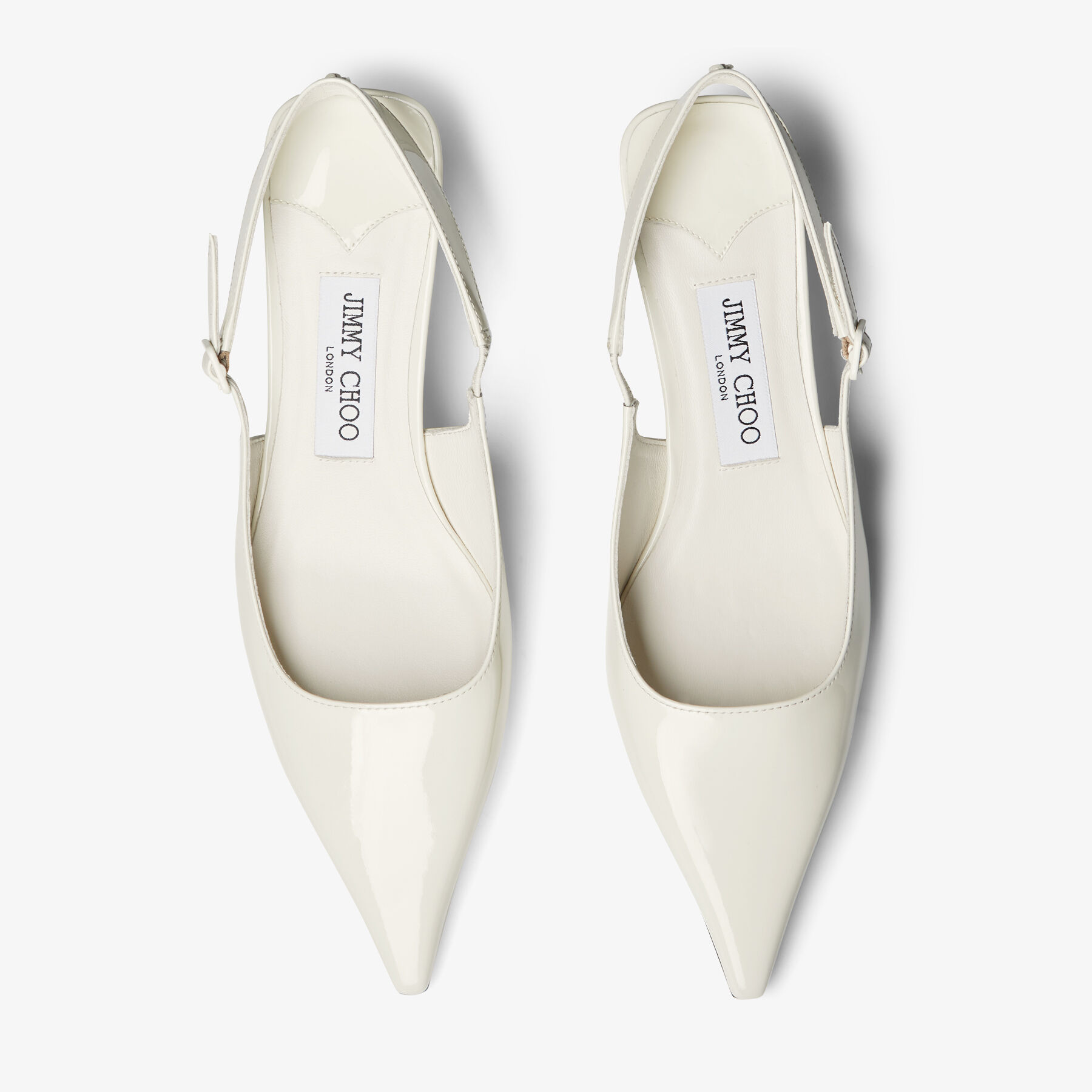 Amel 50 Latte Patent Leather Pumps