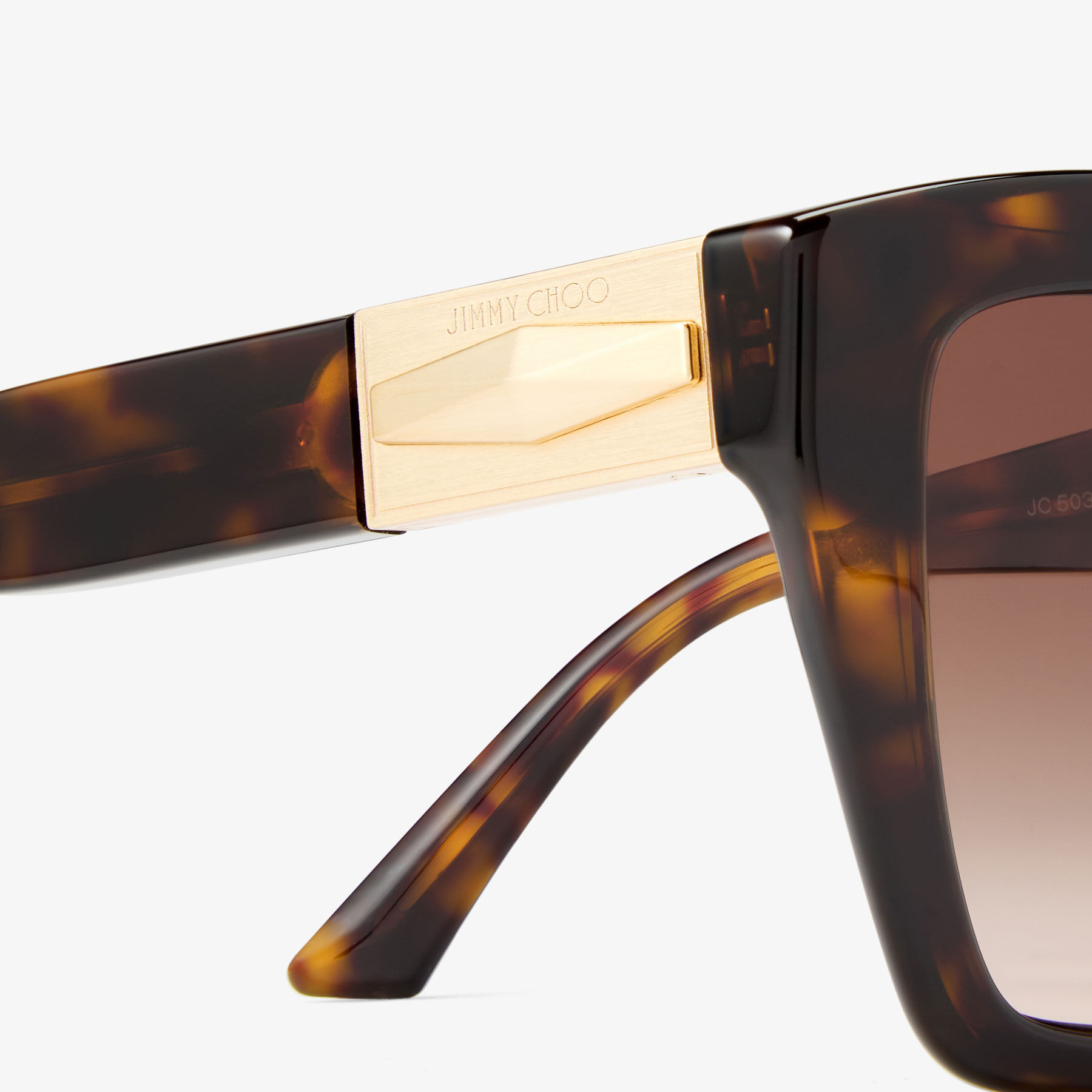 Elina Brown Havana Cat Eye Sunglasses