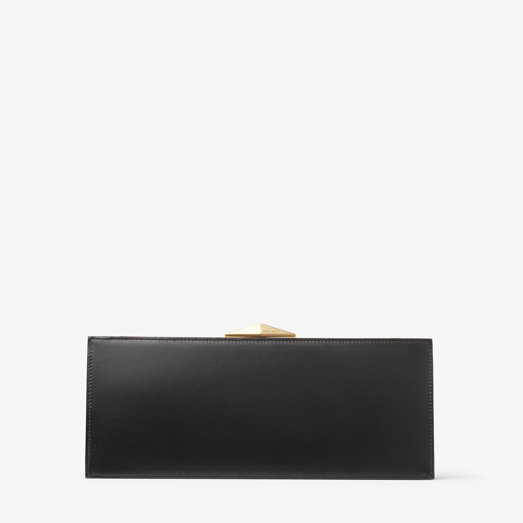 Diamond Cocktail Black Box Leather Cocktail Clutch