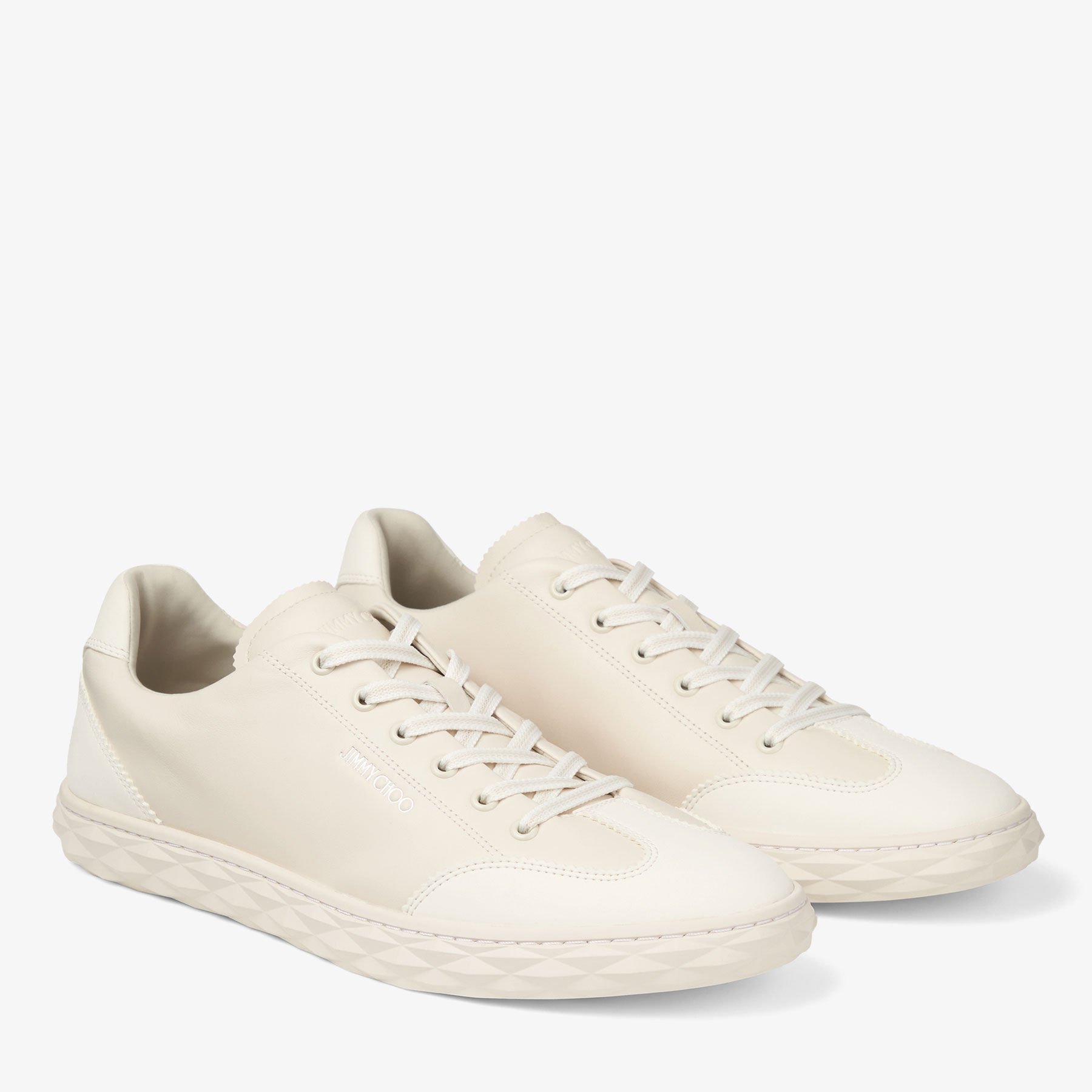 Diamond Light Flex M Latte Leather Trainers