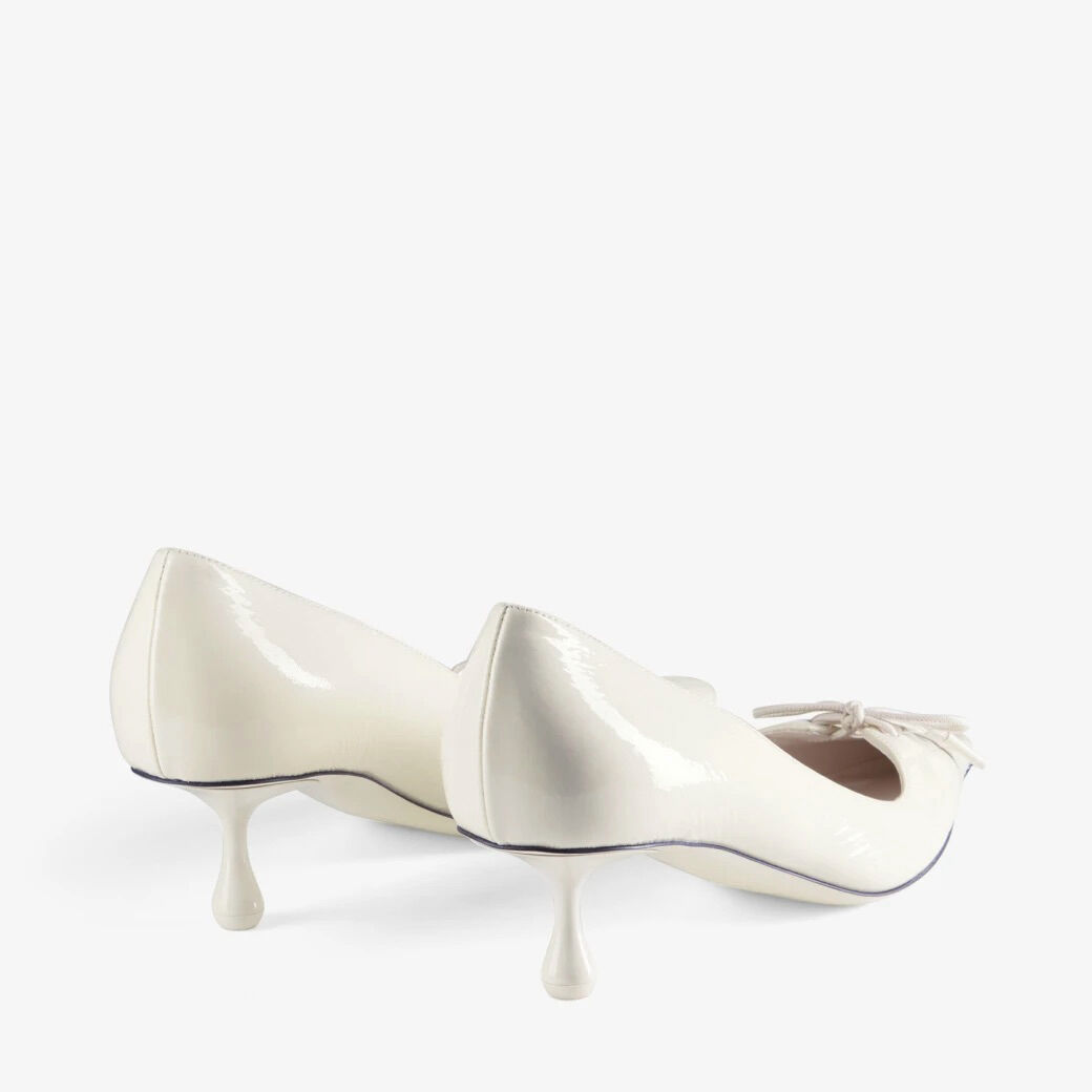Scarlett 50 Latte Naplak Leather Pumps