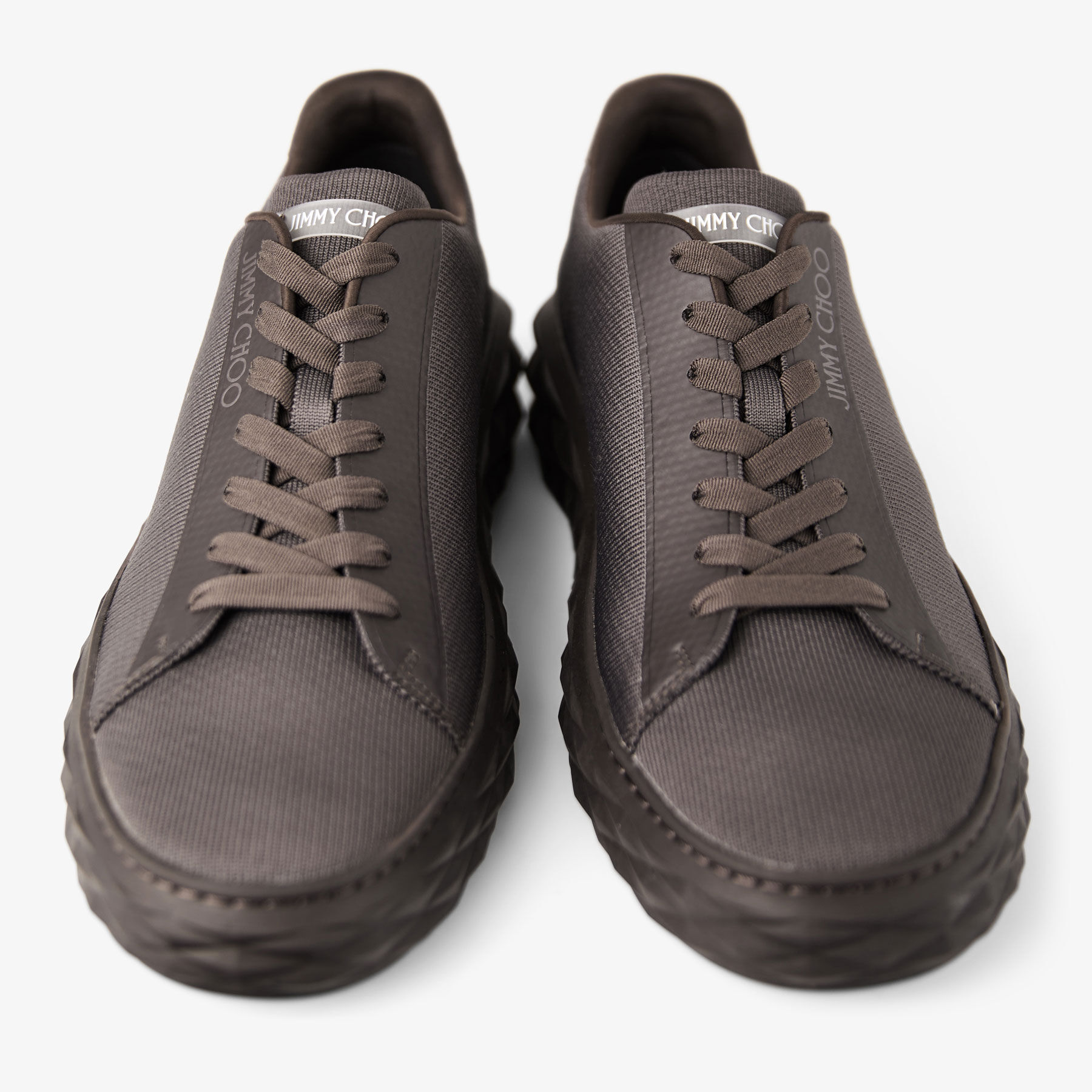 Diamond Light Maxi M Coffee Sustainable Knit Trainers
