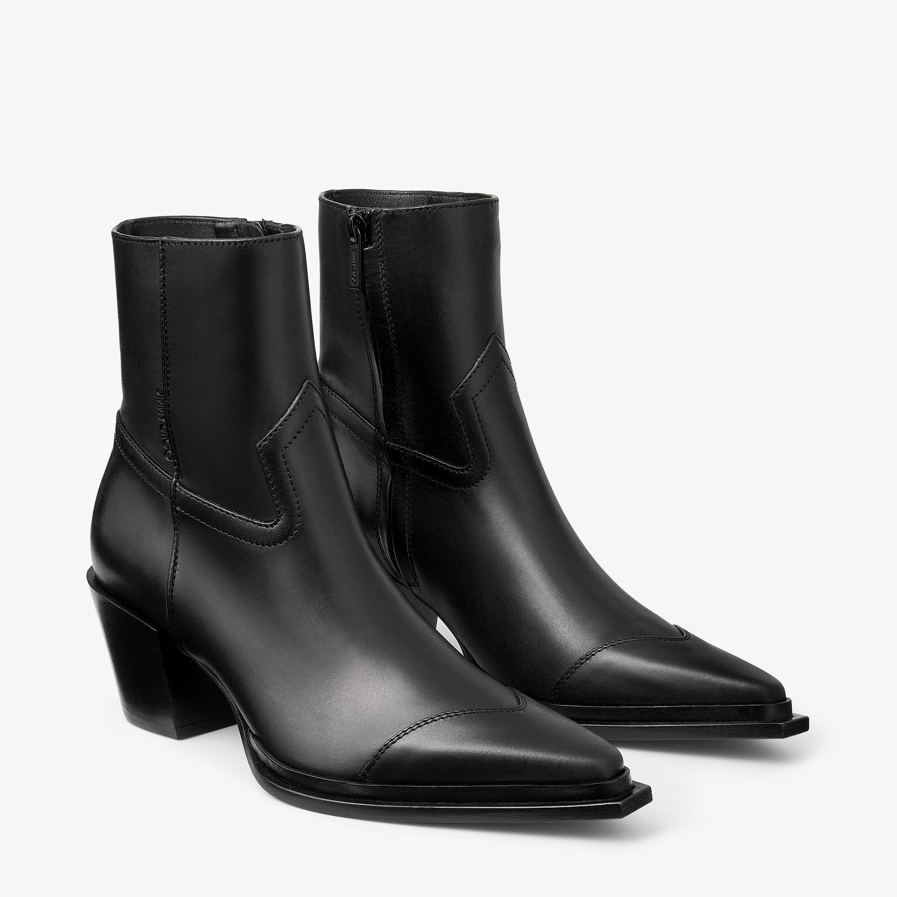 Cece Ankle Boot 60 Black Soft Vachetta Ankle Boots