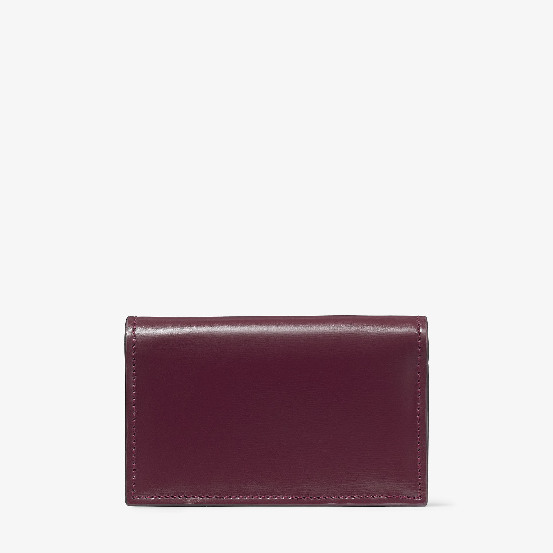 Nello Garnet Leather Wallet