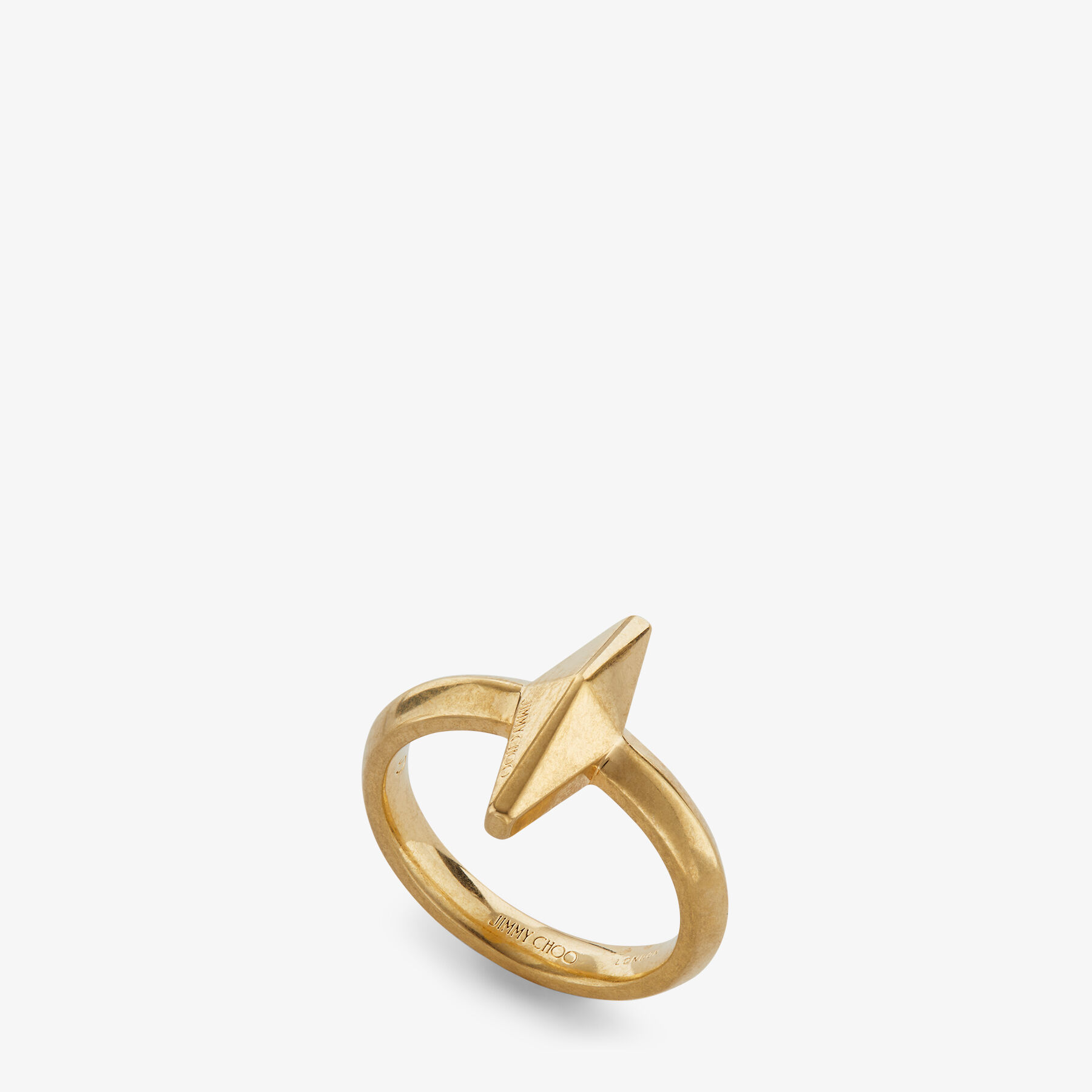 Diamond Ring Gold-Finish Ring