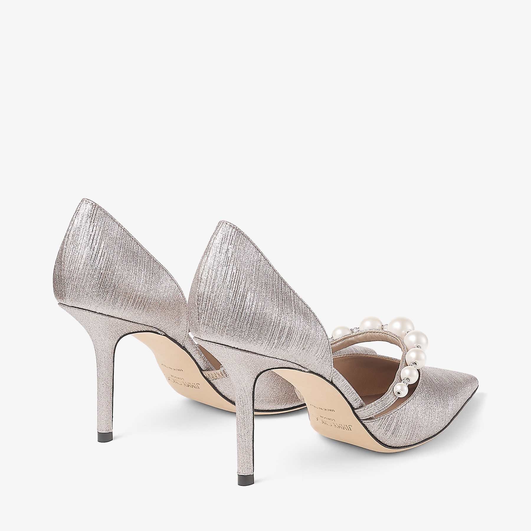 Aurelie 85 Macaron Glitter Pearl Pumps