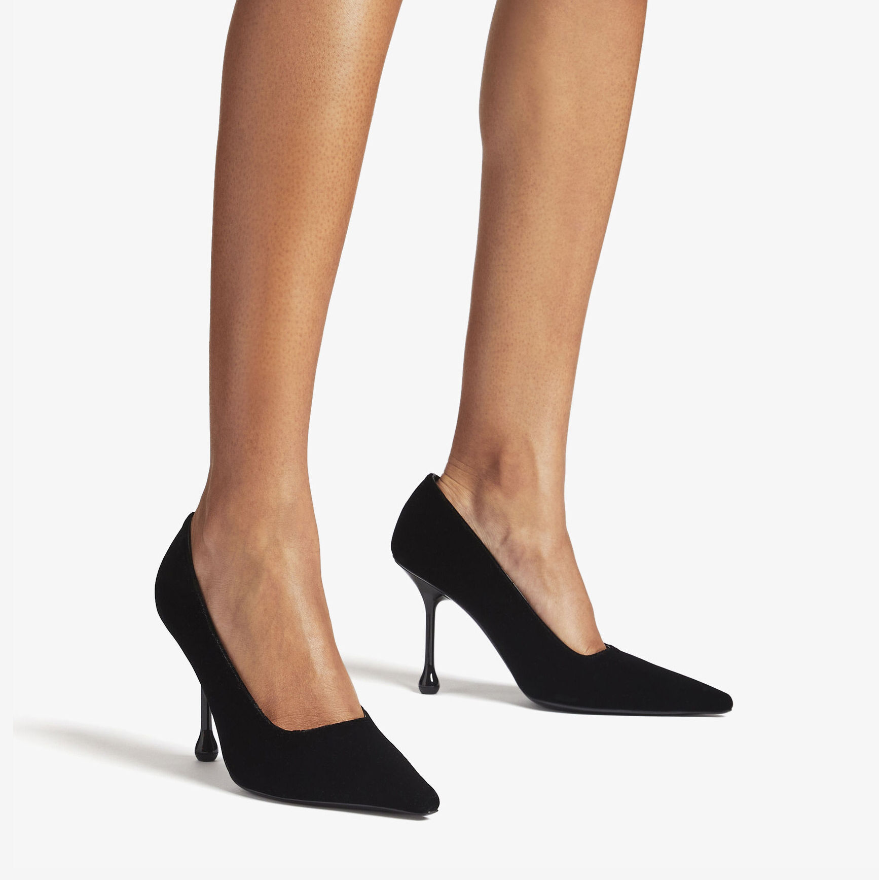 Ixia 95 Black Velvet Pumps