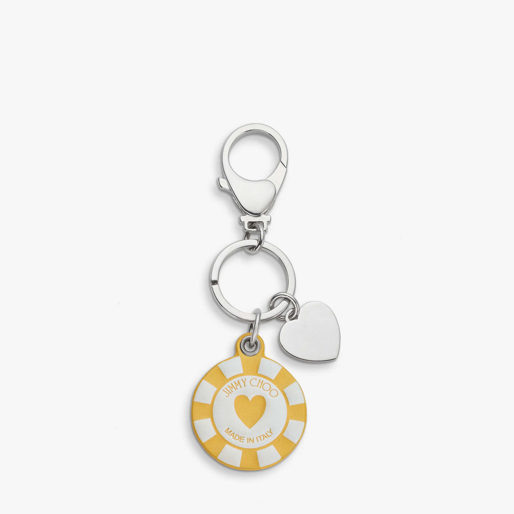 Casino Chip Charm Sunbleach Leather Casino Chip Bag Charm