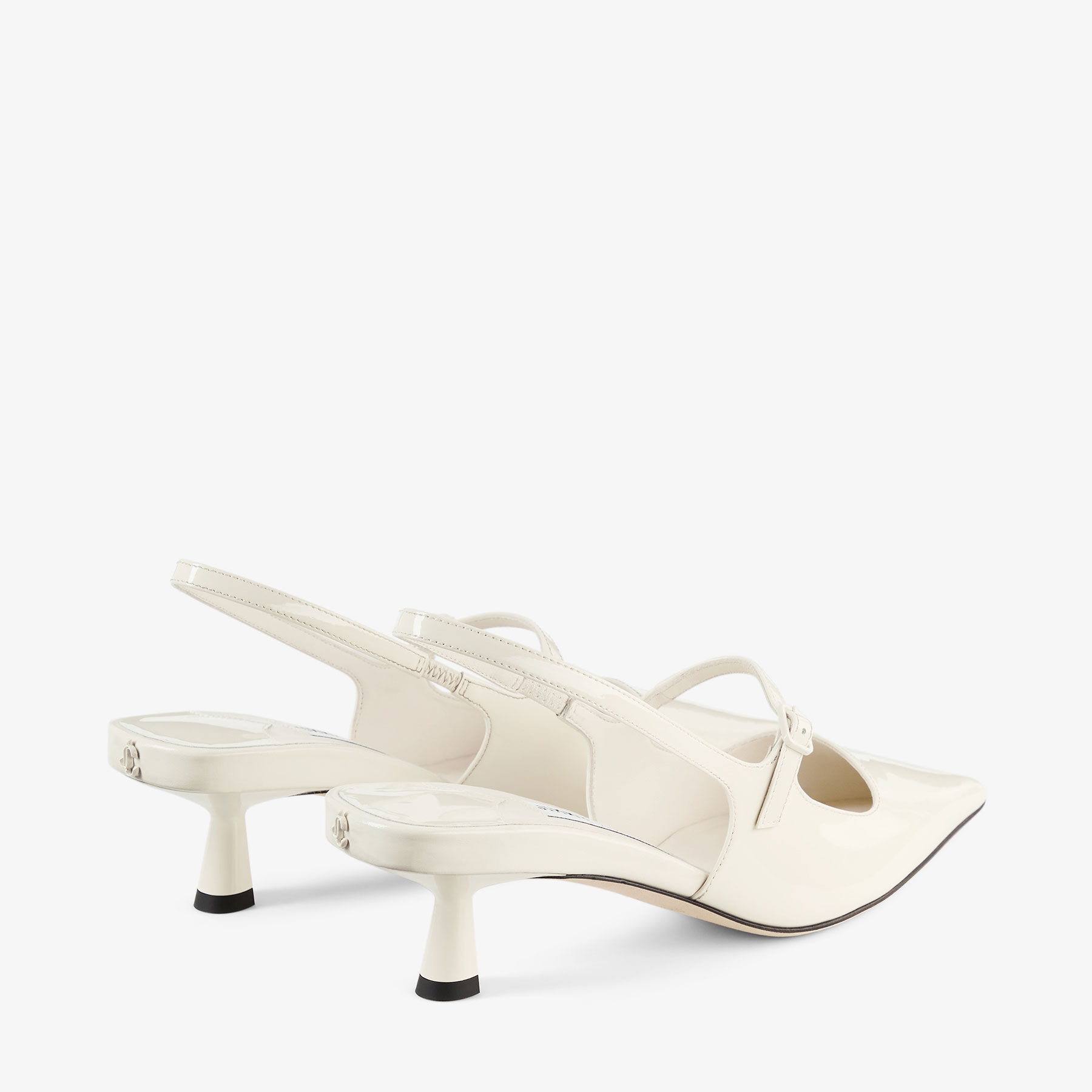 Didi 45 Latte Patent Leather Pumps