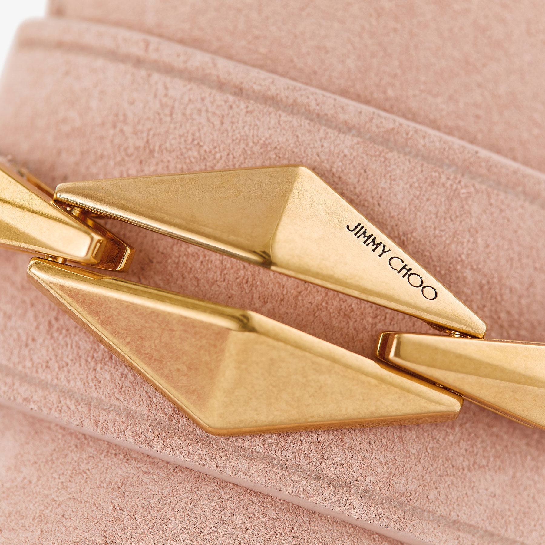 Maddie Diamond Macaron Suede Loafers