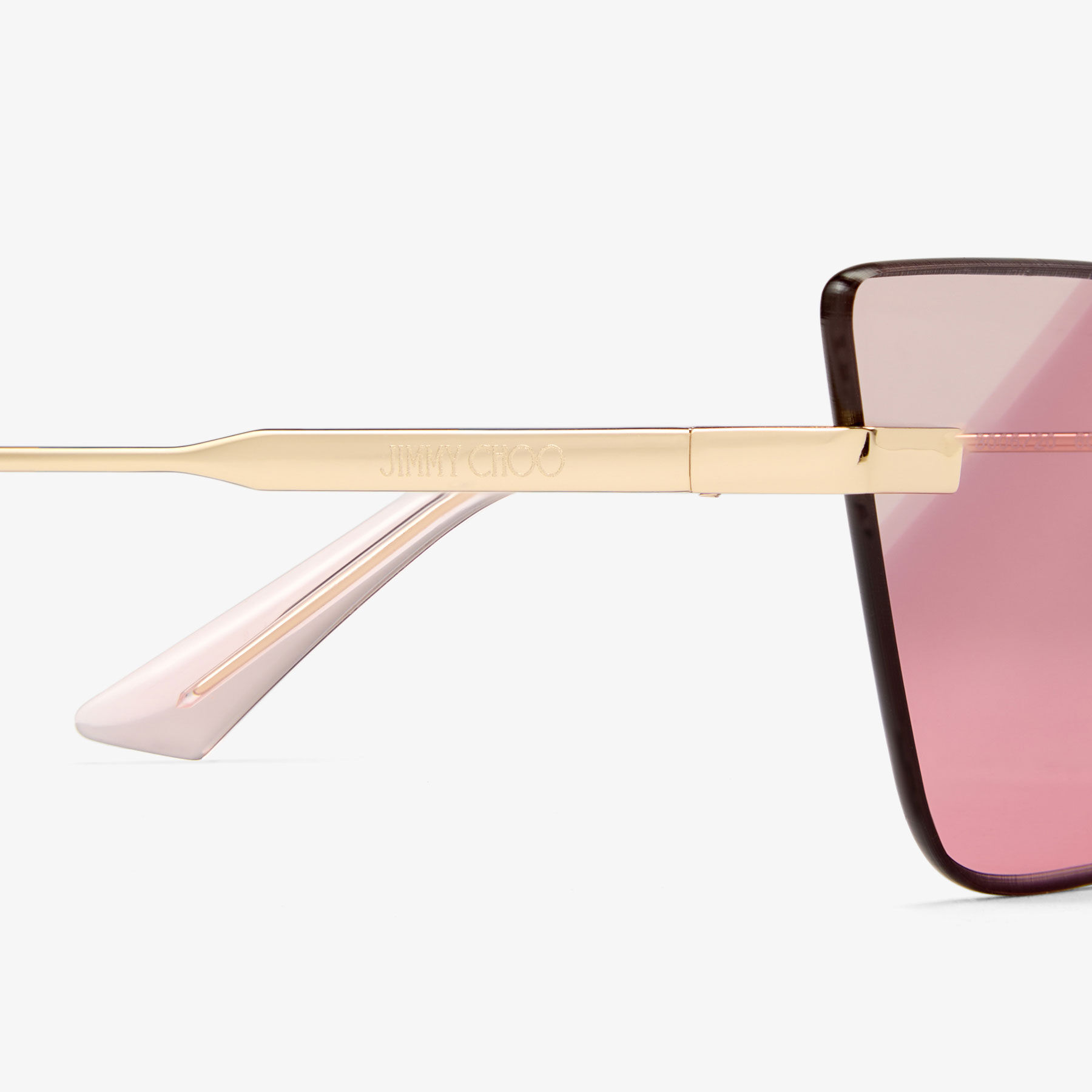 Soraya Pale Gold Cat Eye Sunglasses