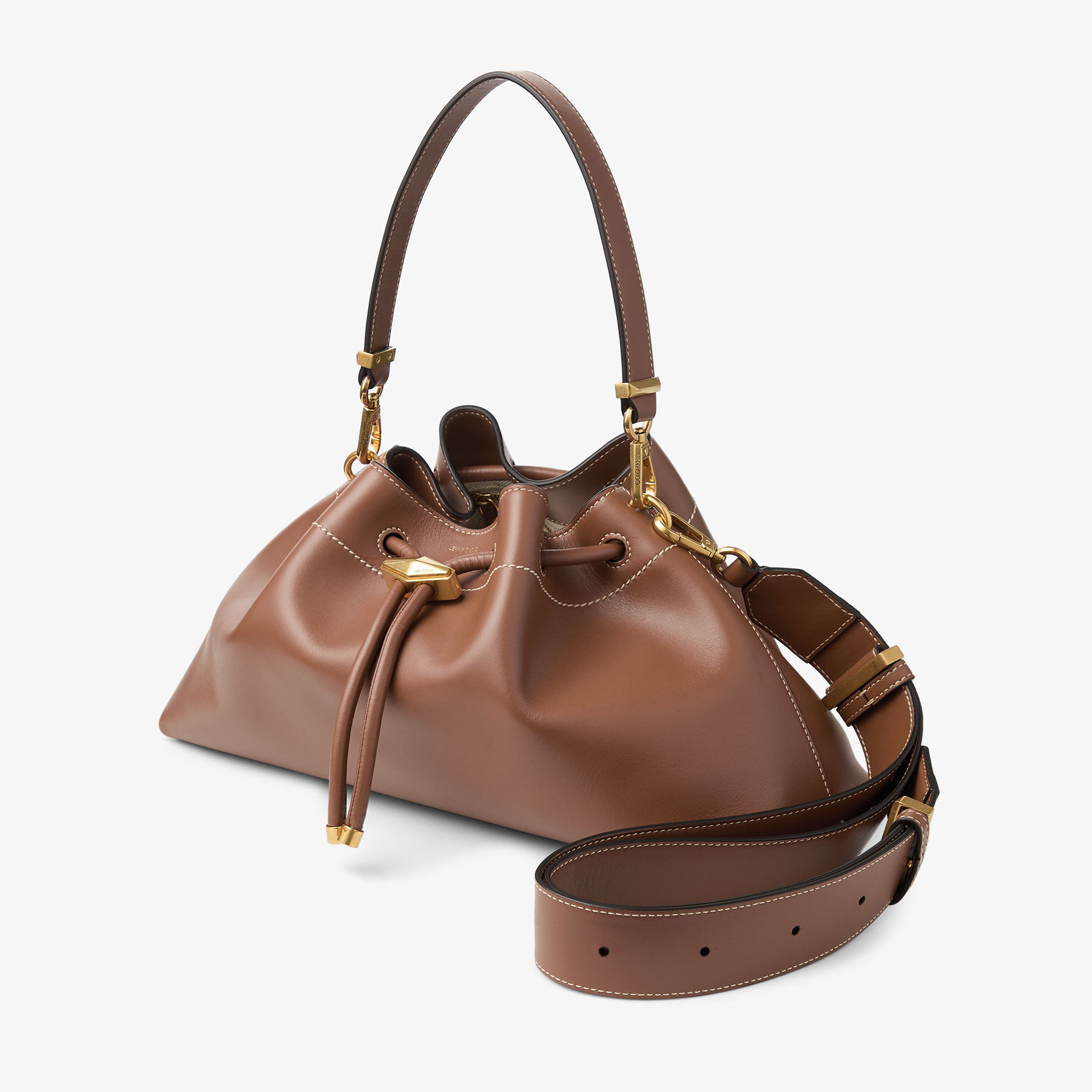 Cinch M Tan Leather Bag