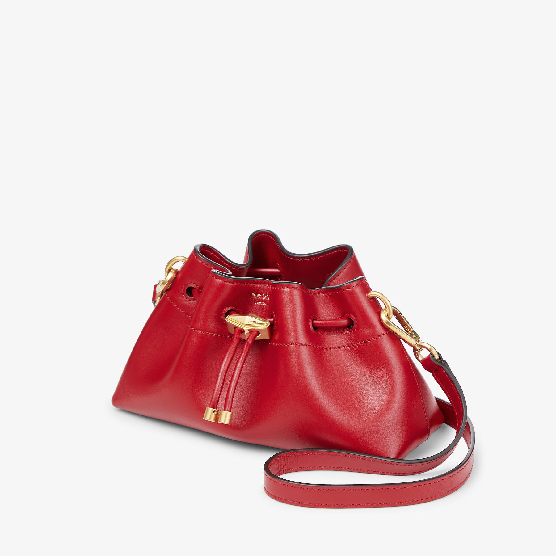 Cinch S Ruby Red Leather Handbag