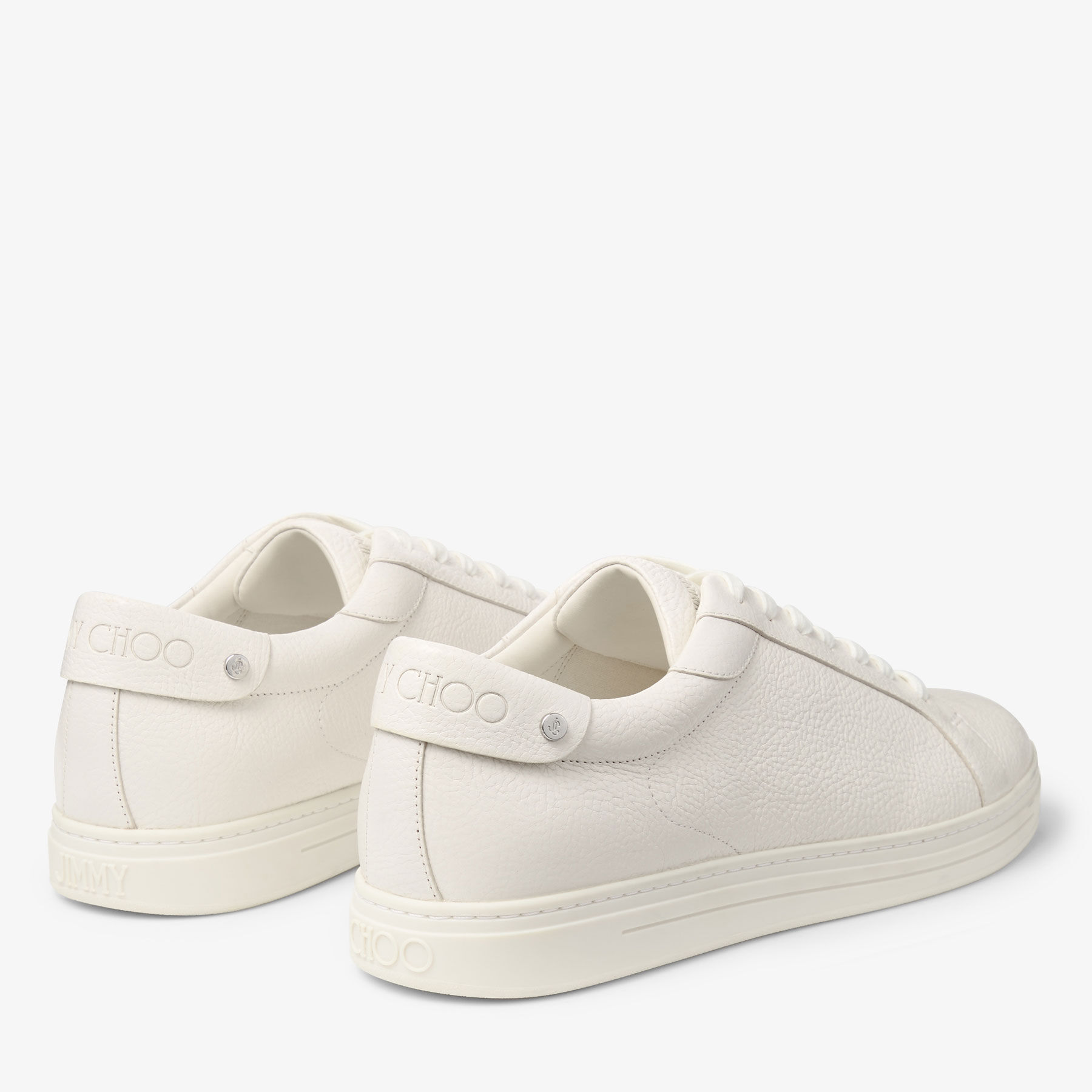 Rome M Latte Leather Trainers