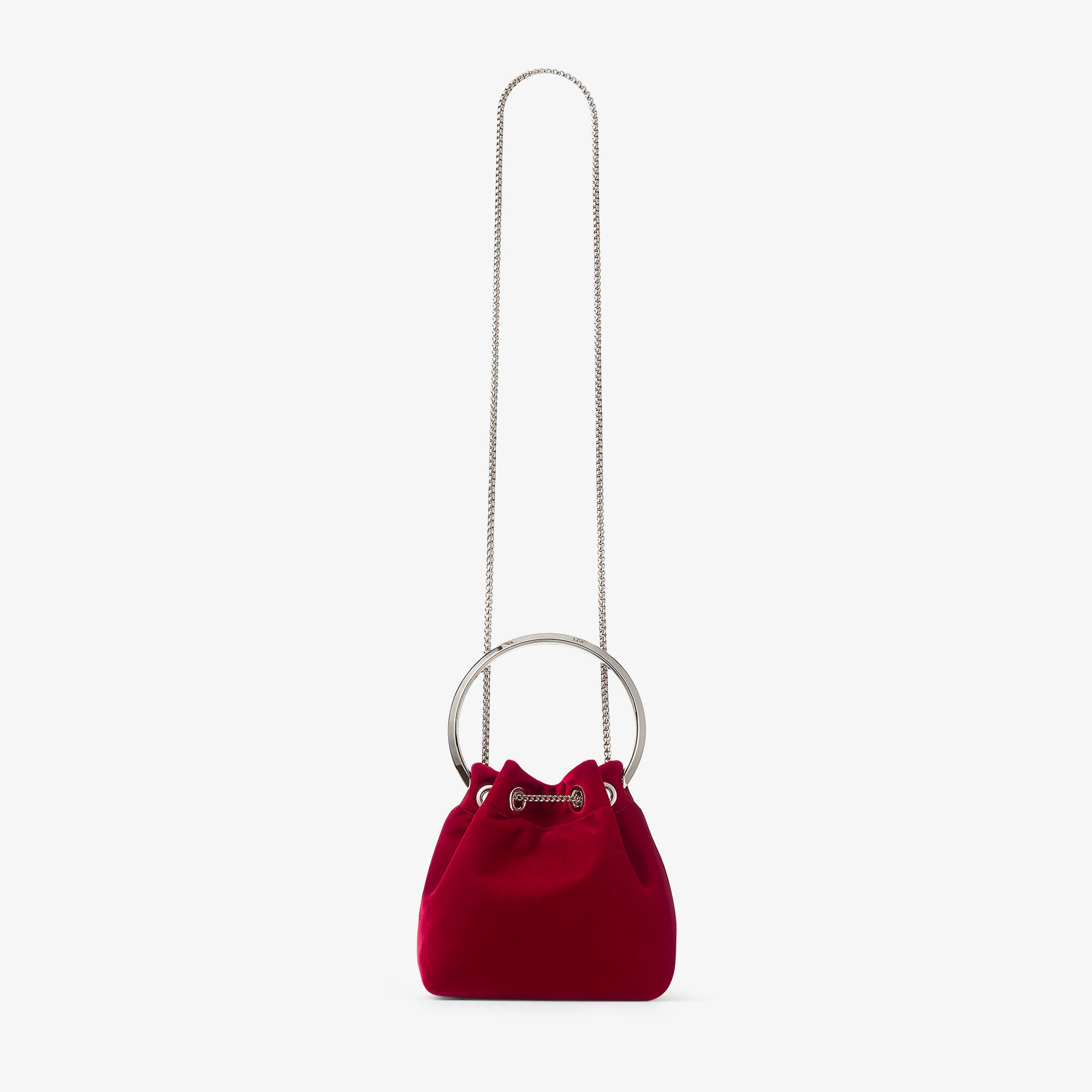 Bon Bon Ruby Red Velvet Bag