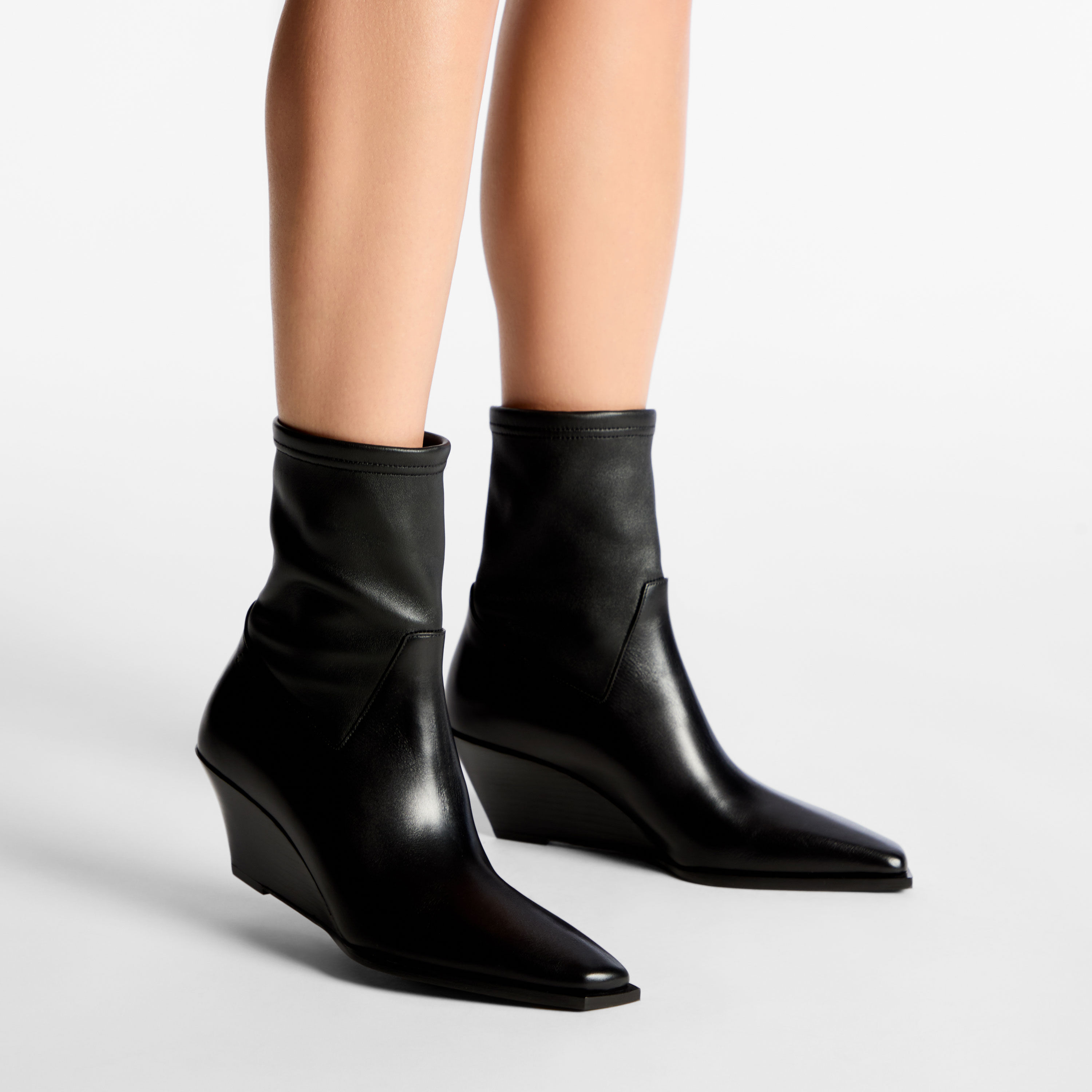 Hadley Ankle Boot 60 Black Panache Leather Ankle Boots