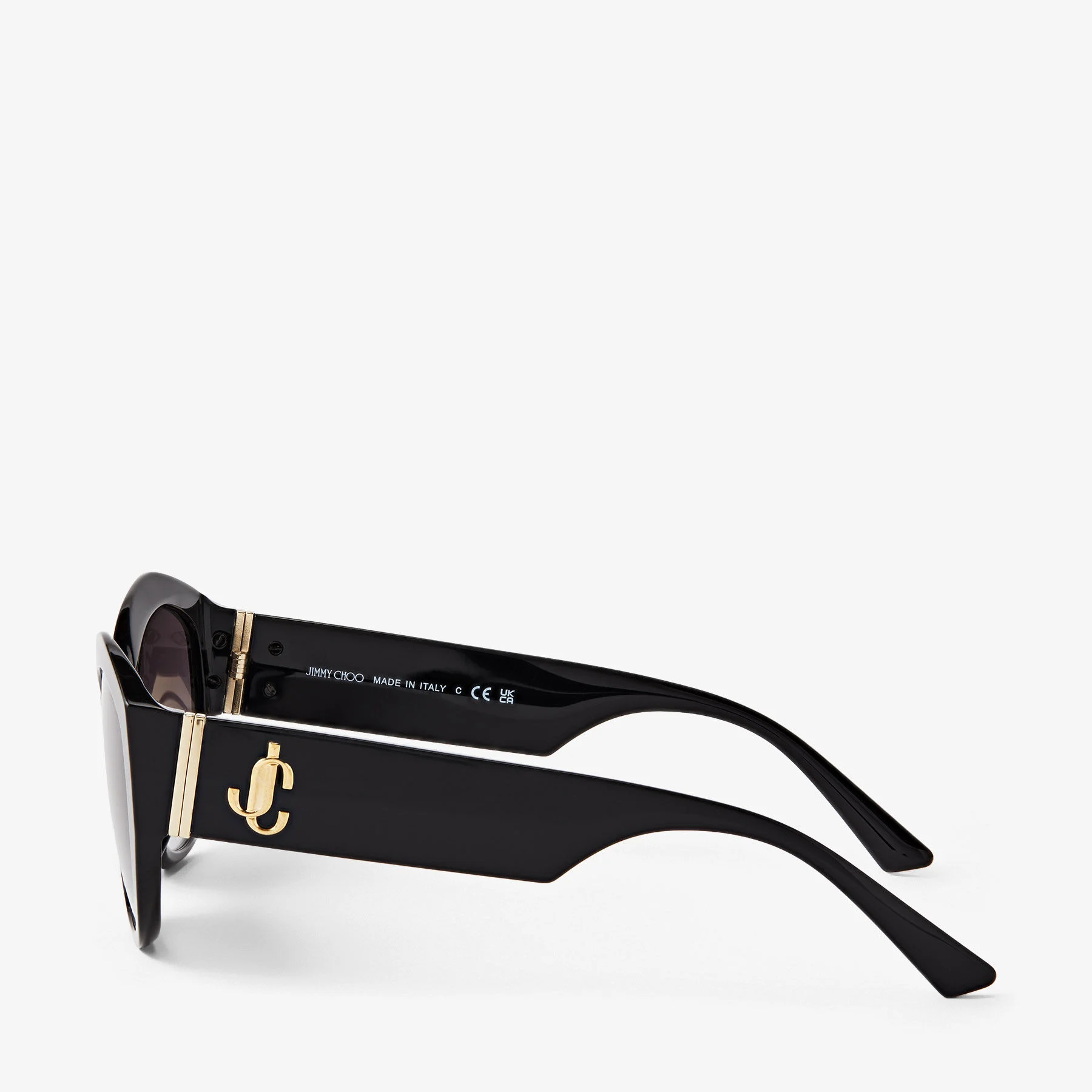 Anahi Black Butterfly Frame Sunglasses