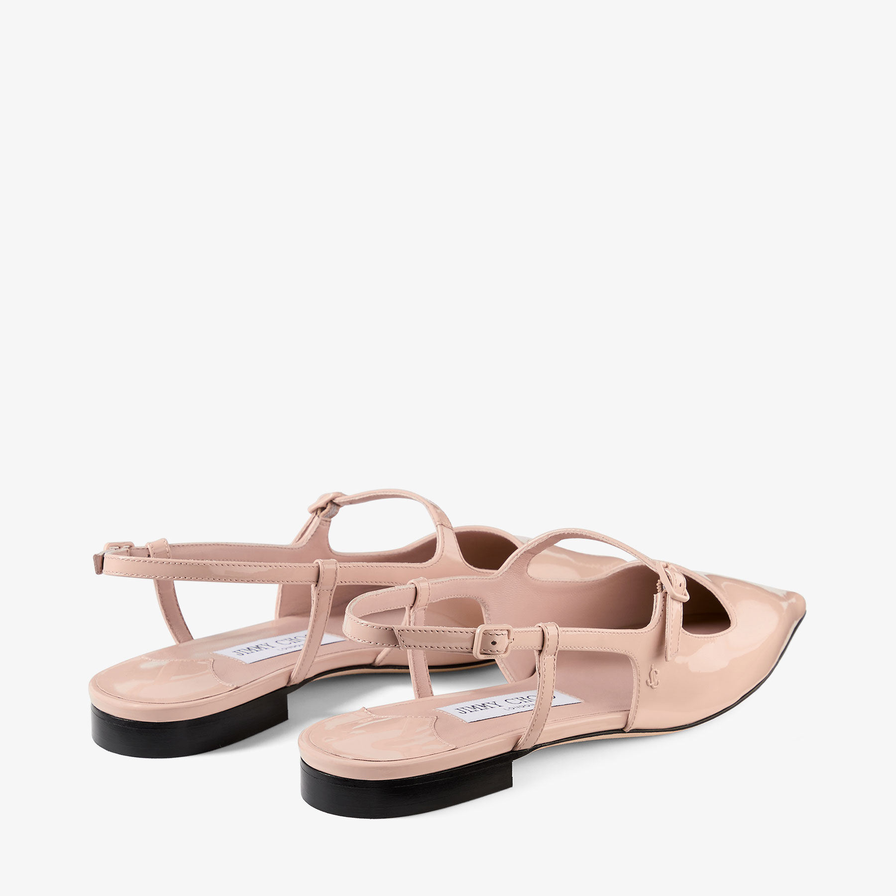 Didi Flat Macaron Patent Leather Flats