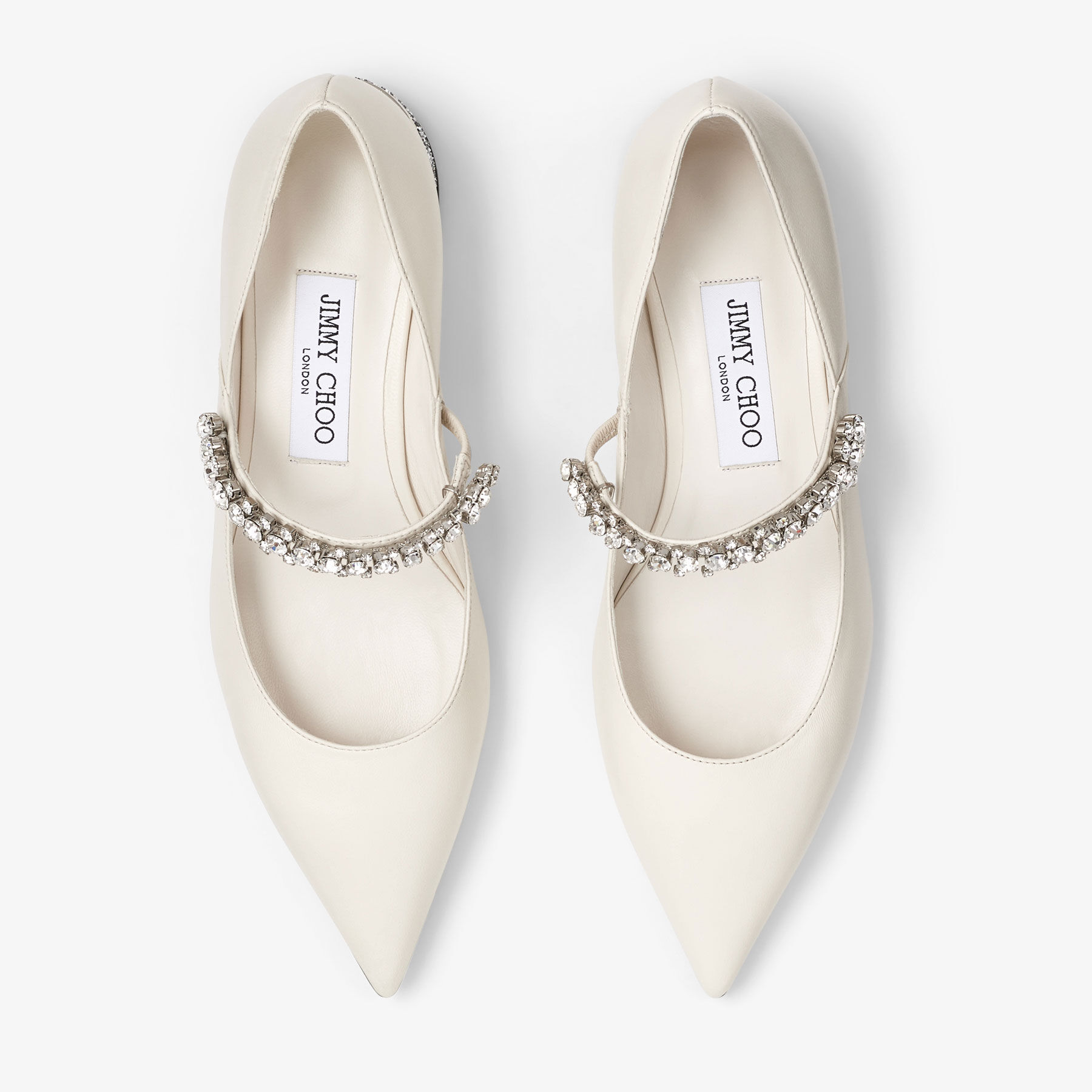 Bing Pump Flat Latte Nappa Leather Flats