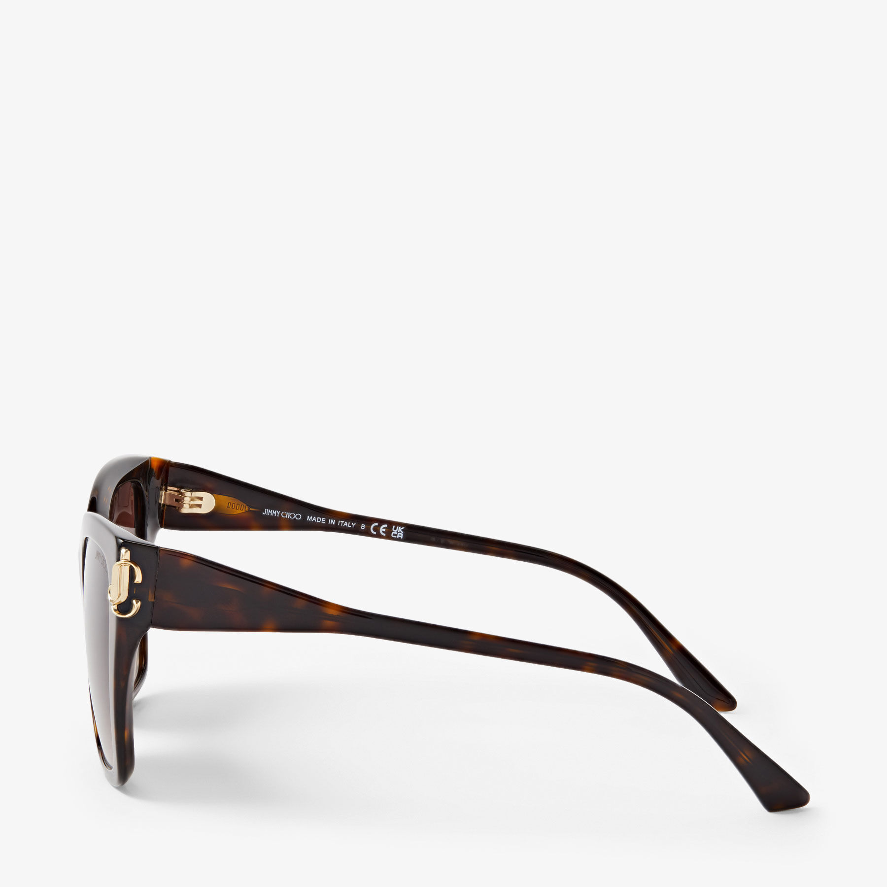 Kira Brown Havana Square Sunglasses