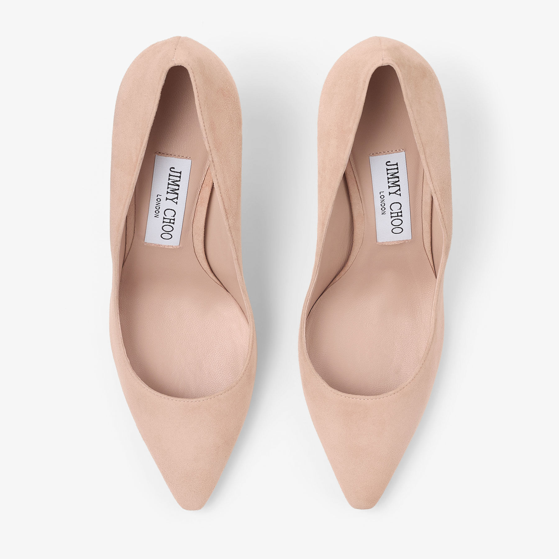 Romy 85 Macaron Suede Pumps