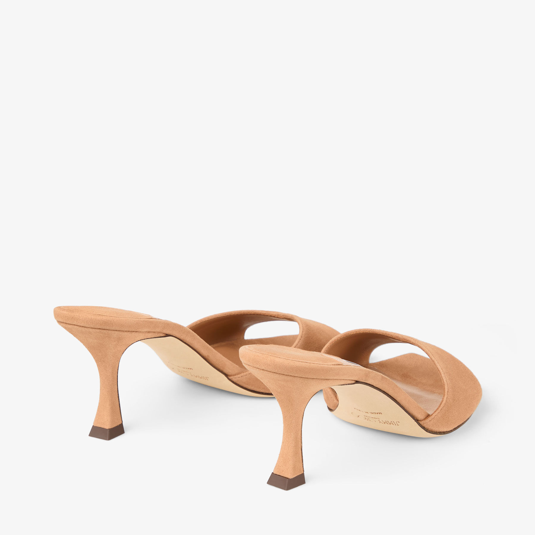 Skye 70 Toffee Suede Sandals