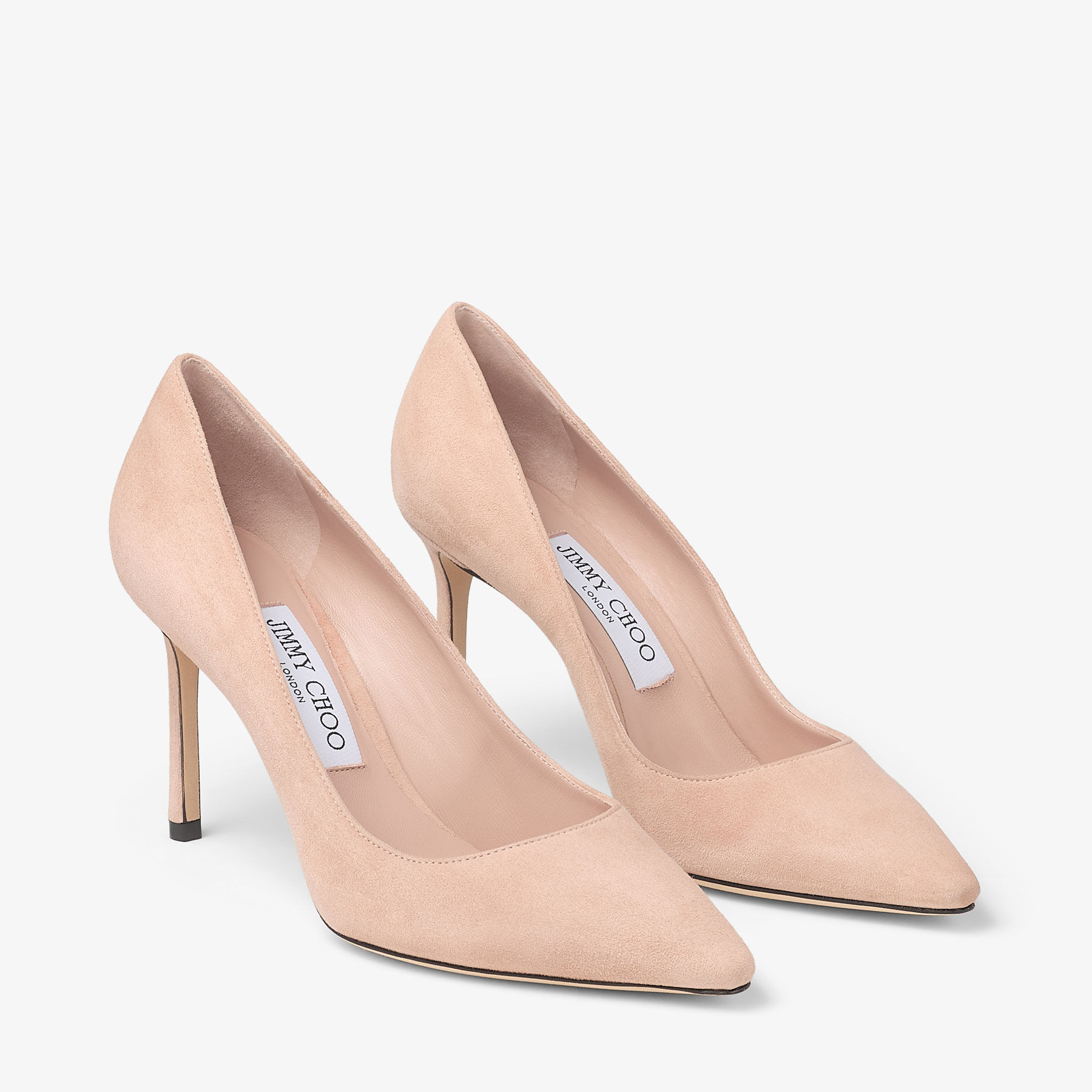 Romy 85 Macaron Suede Pumps