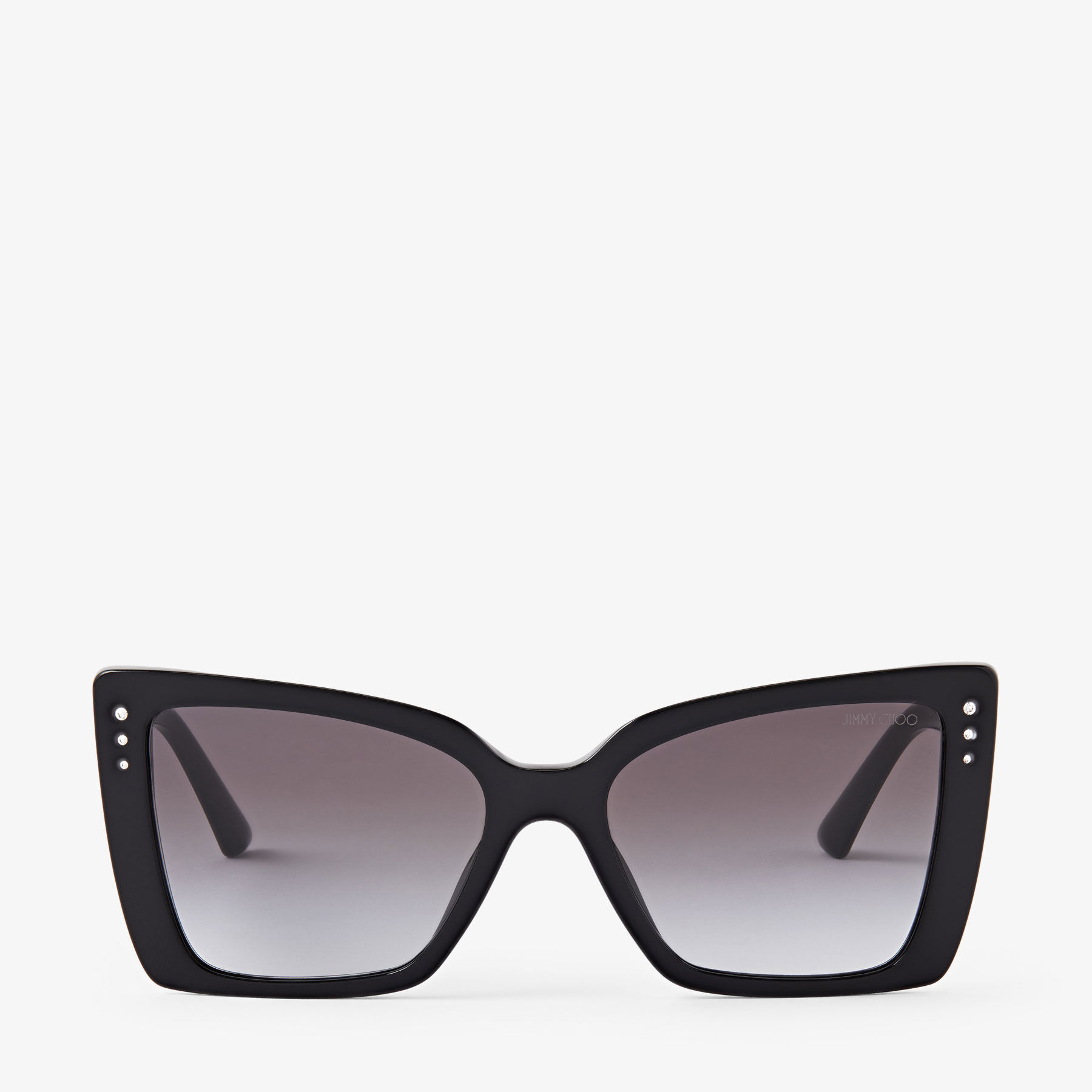 Lorea Black Butterfly Frame Sunglasses