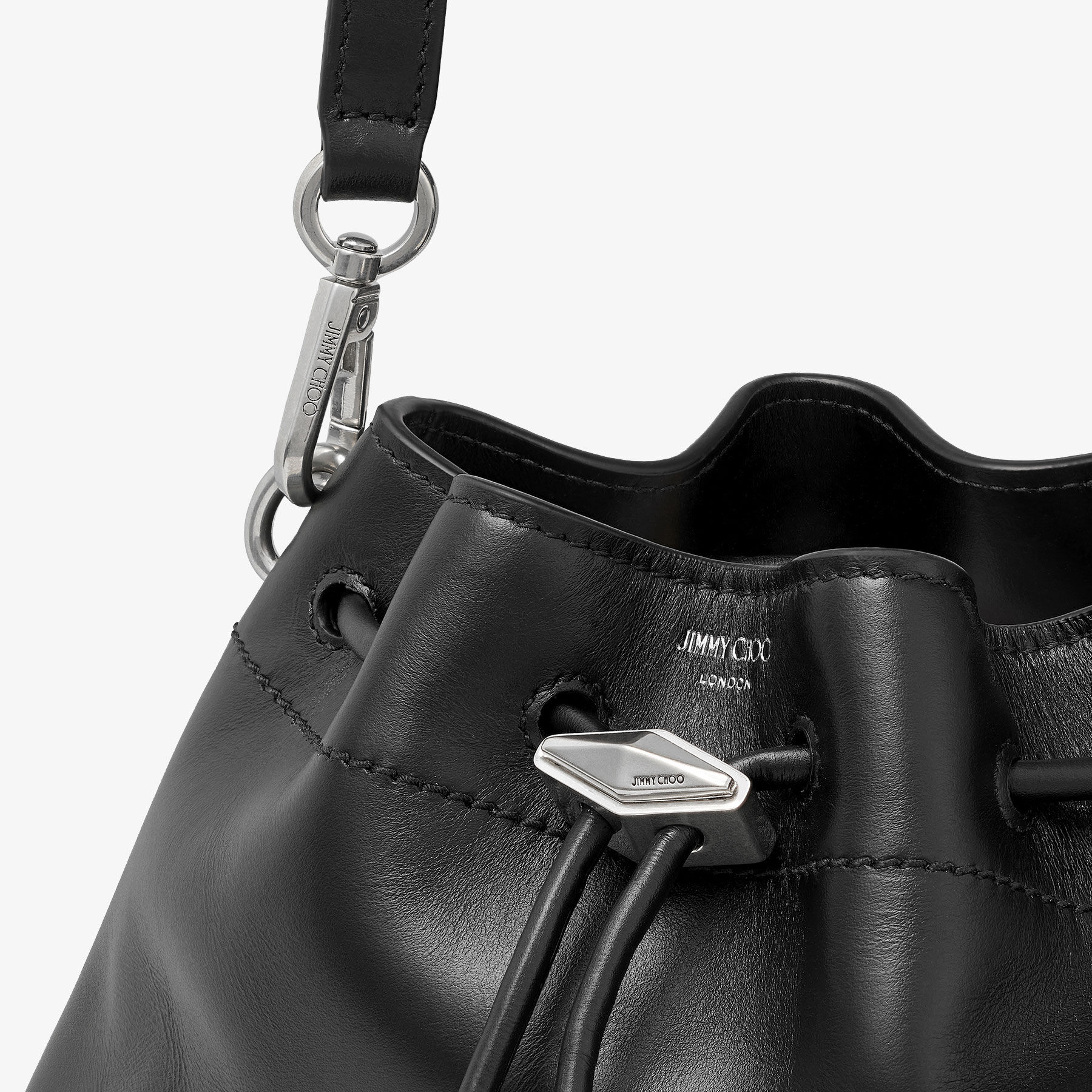 Cinch S Black Leather Handbag