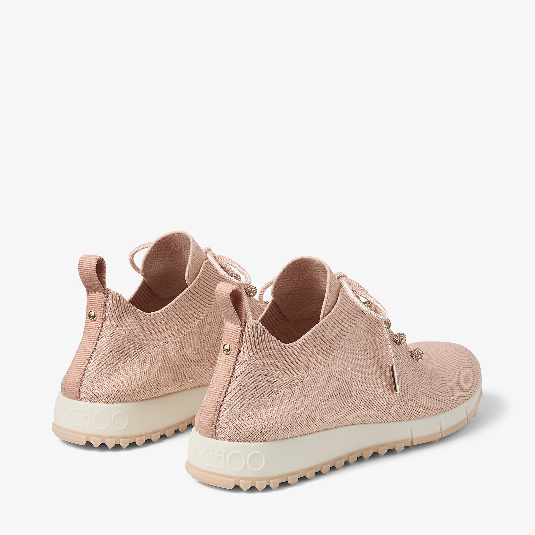 Veles Macaron Sequin Knit Trainers